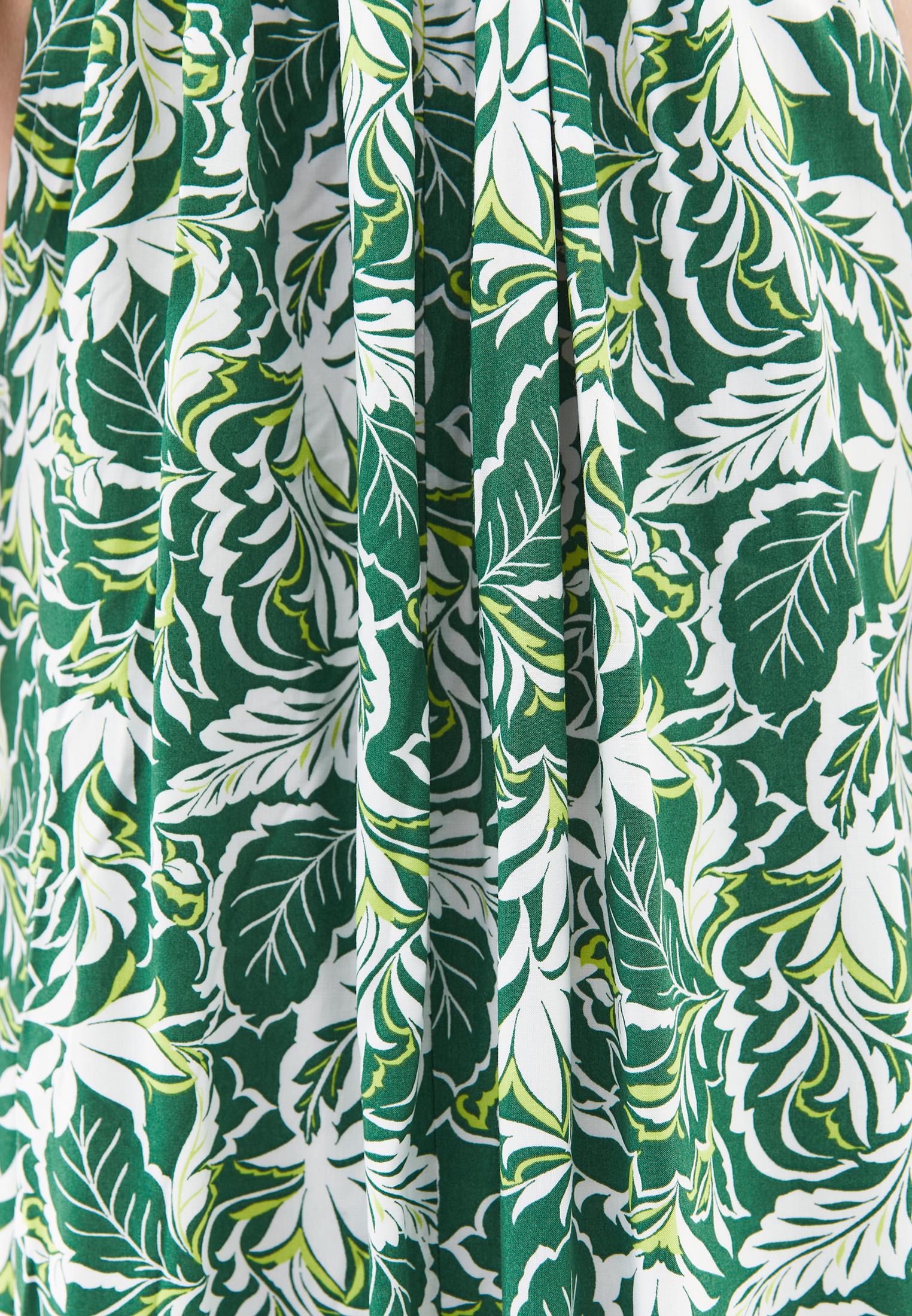 Halter Neck Tie Dress - FLOWER COMB