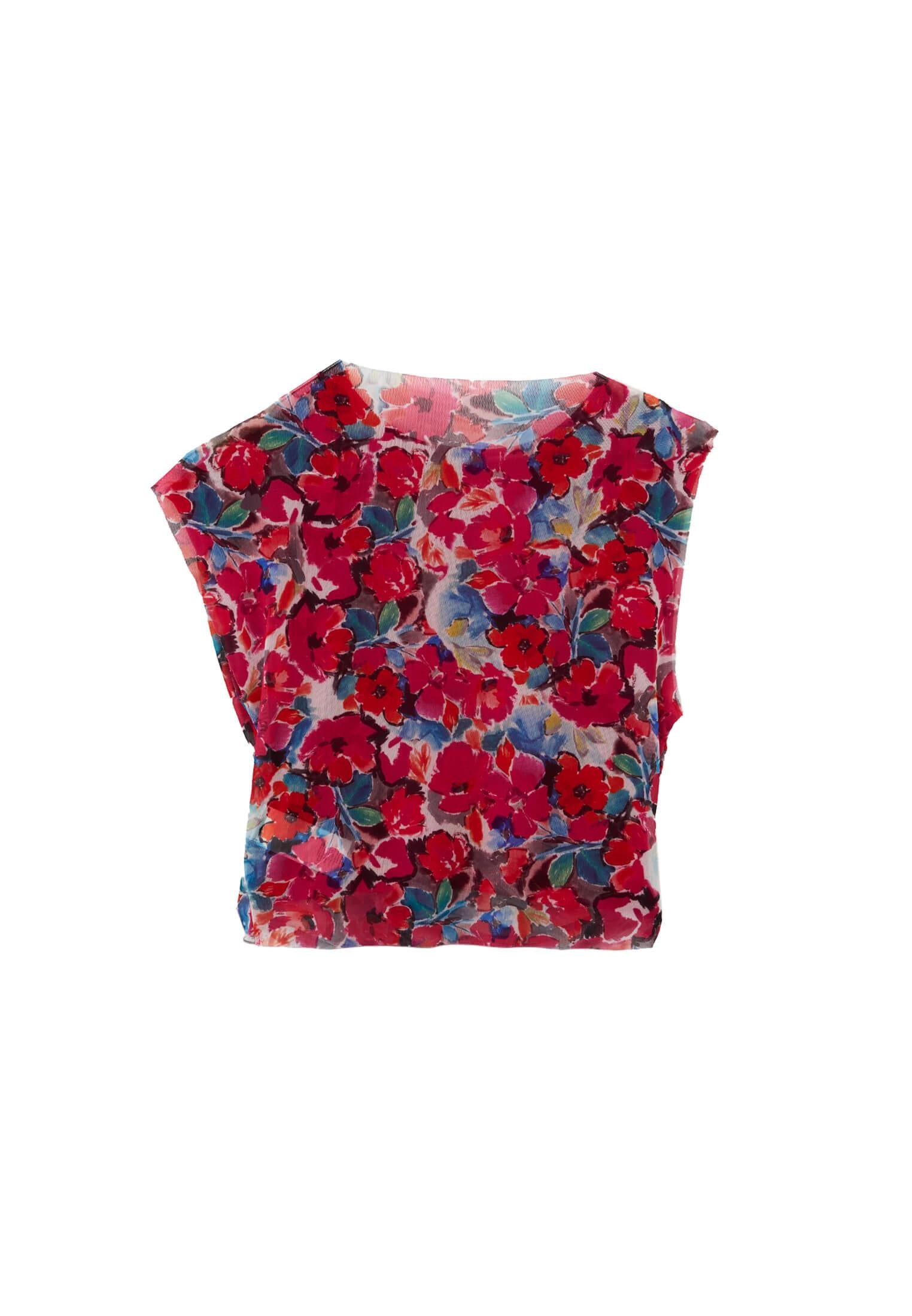 Mesh Undershirt - FLOWER COMB