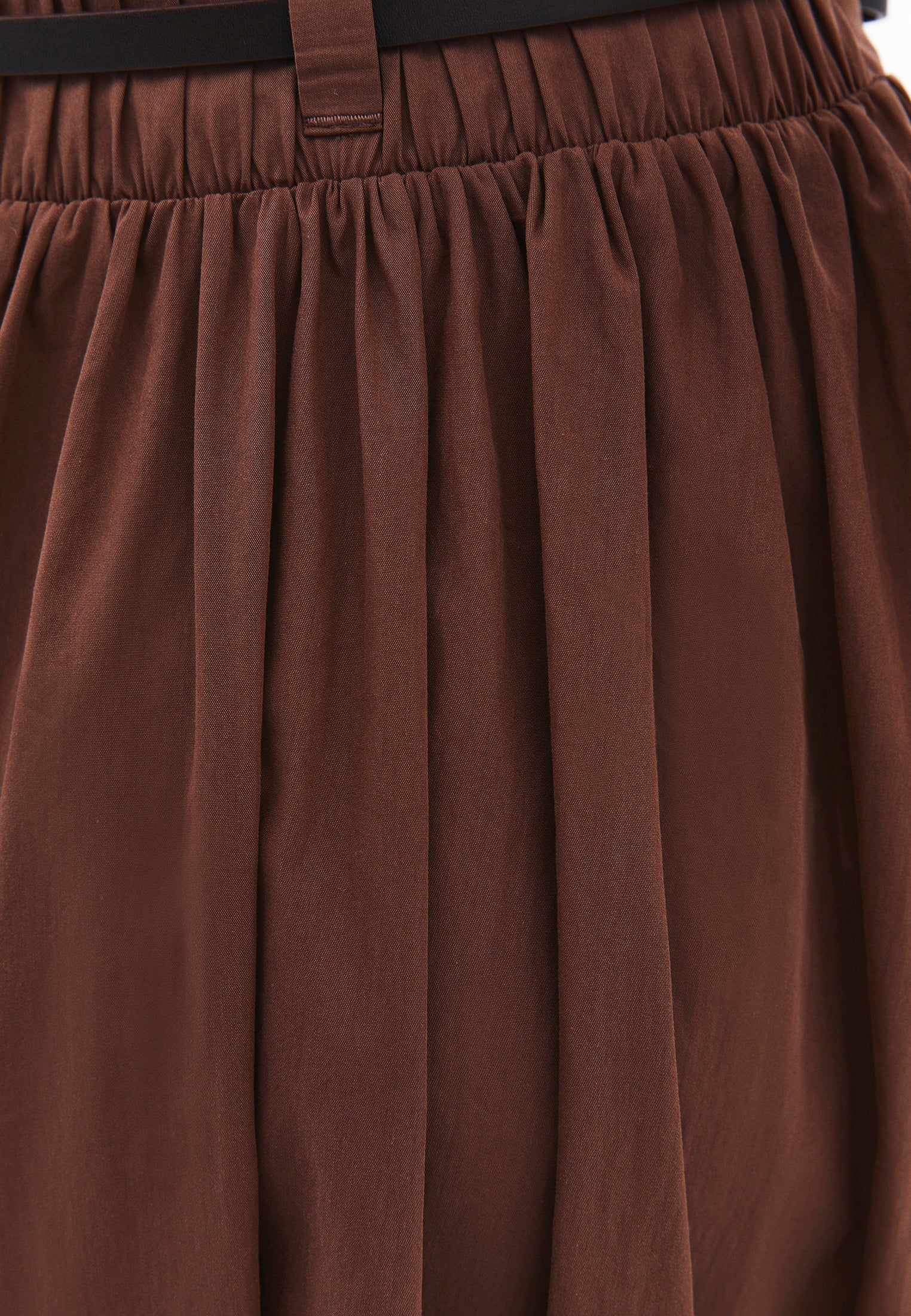 A-Line Long Skirt - FONDUE FUDGE