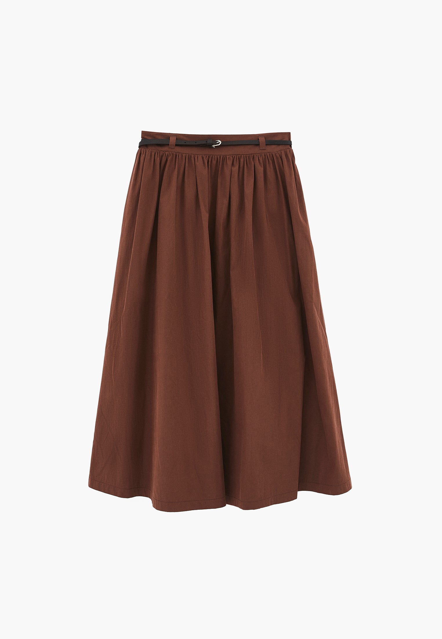 A-Line Long Skirt - FONDUE FUDGE