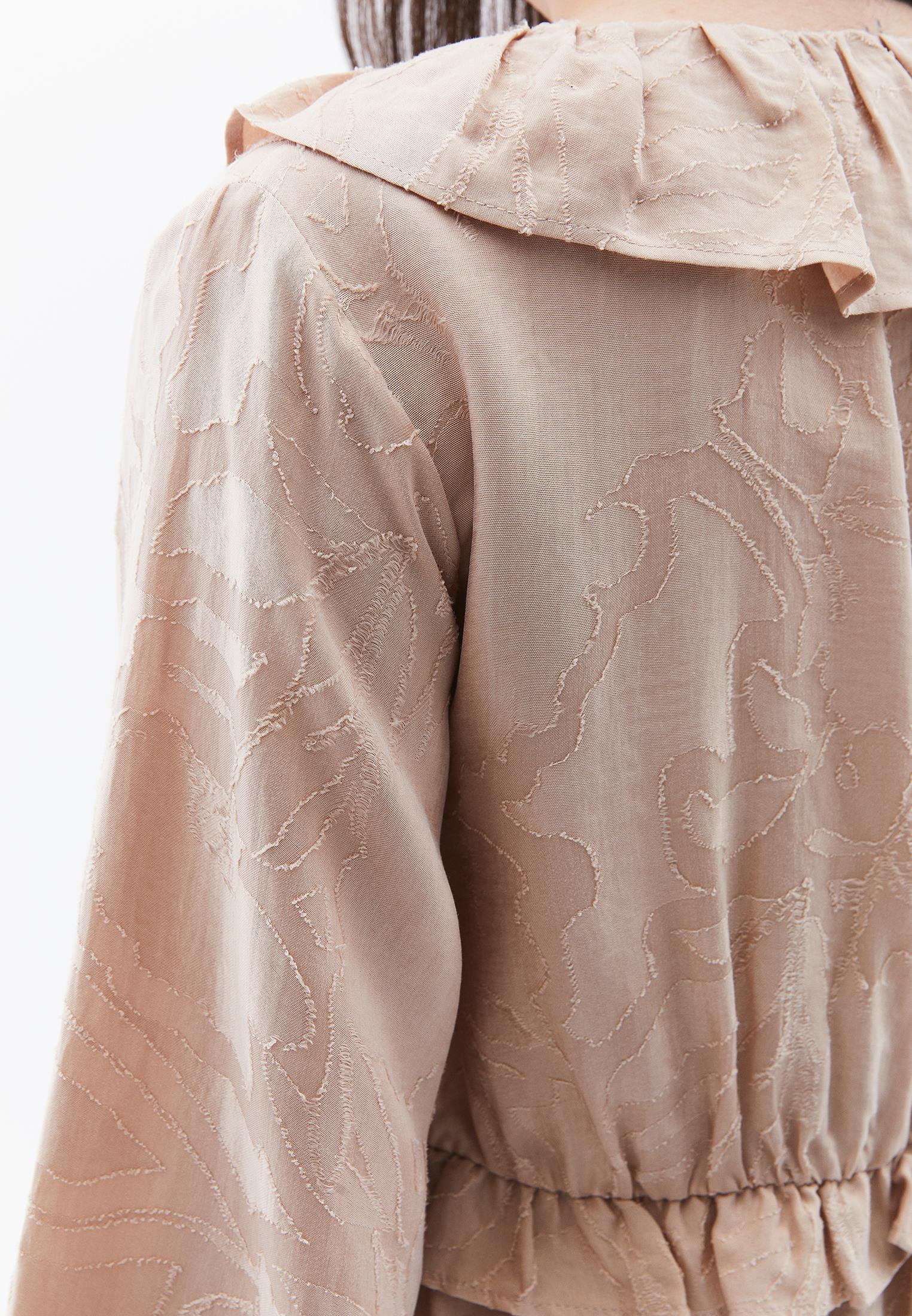 Mini Dress With Balloon Sleeves - FRAPPE