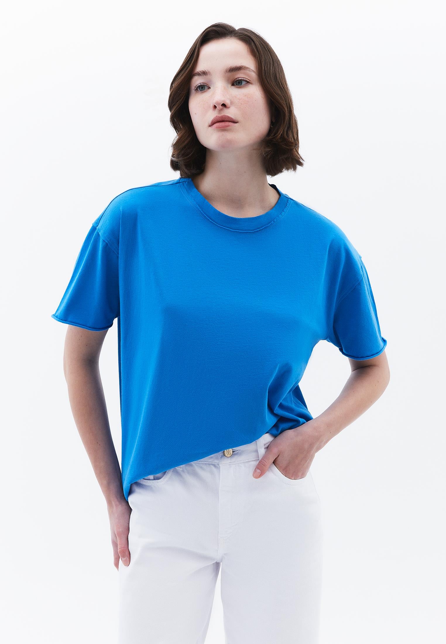 Short Sleeve T-Shirt - FRENCH BLUE