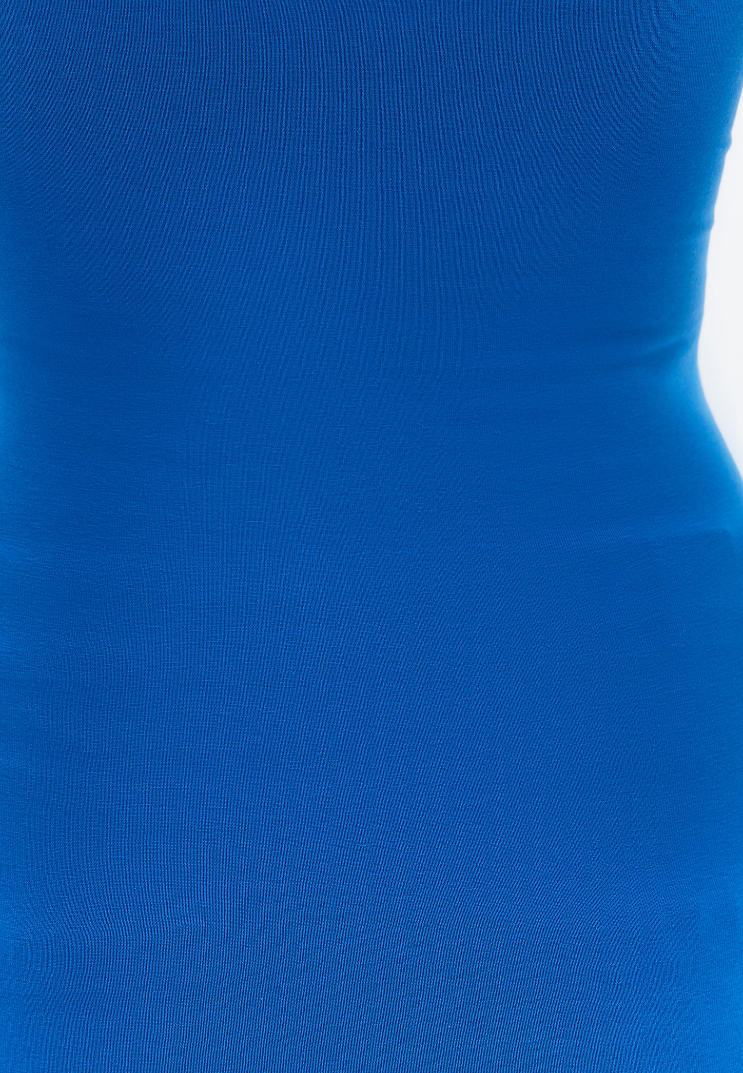 Square Neck Tank Top - FRENCH BLUE
