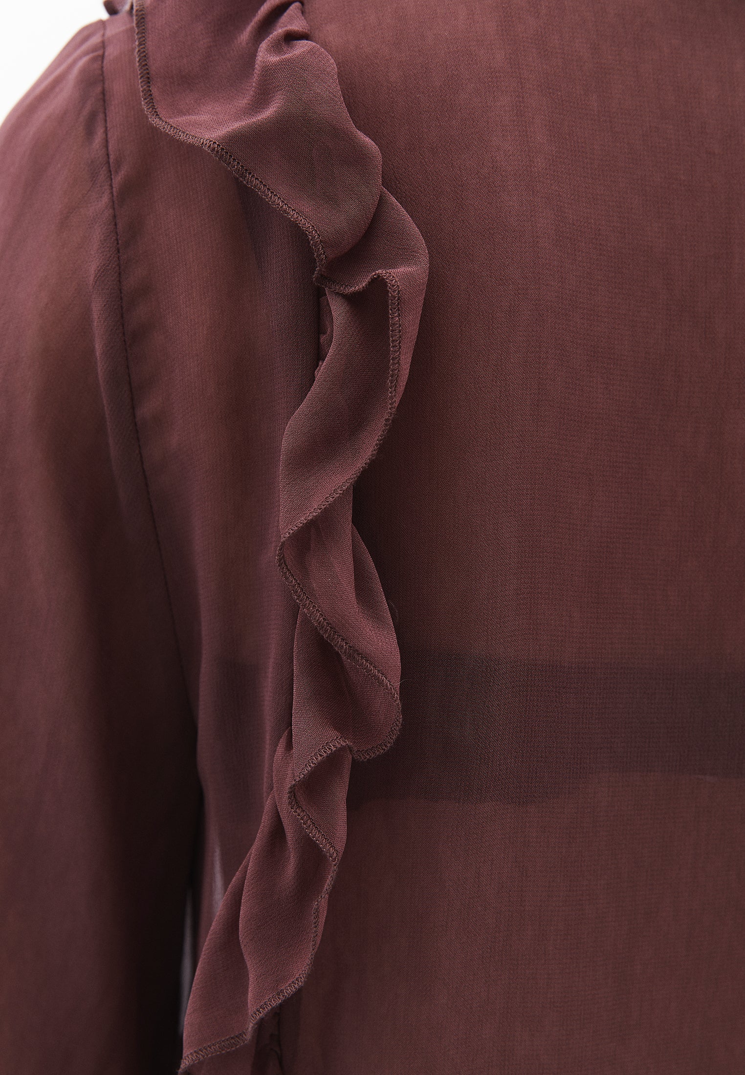 Tunic Length Oversize Kimono - FRENCH ROAST
