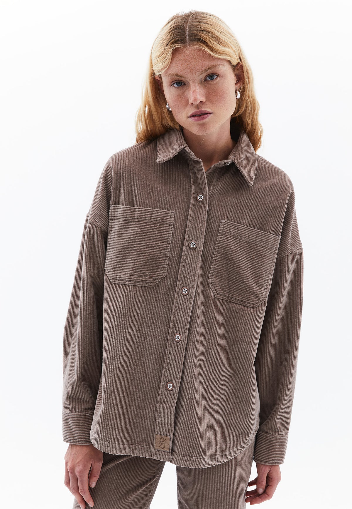 Oversize Long Sleeve Shirt - FUNGI