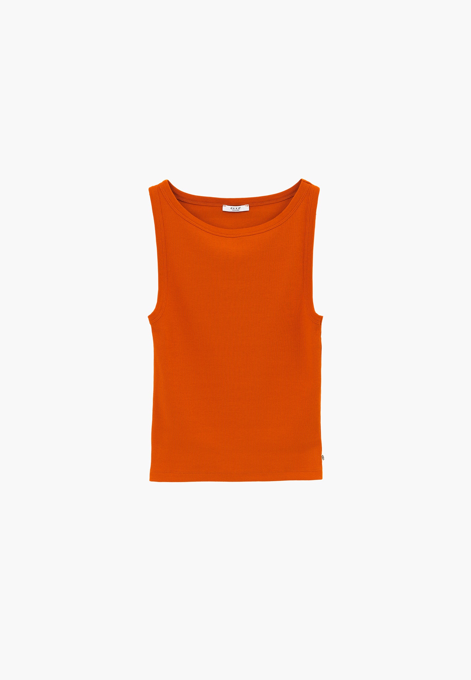 Boat Neck Tank Top - GOLD FLAME