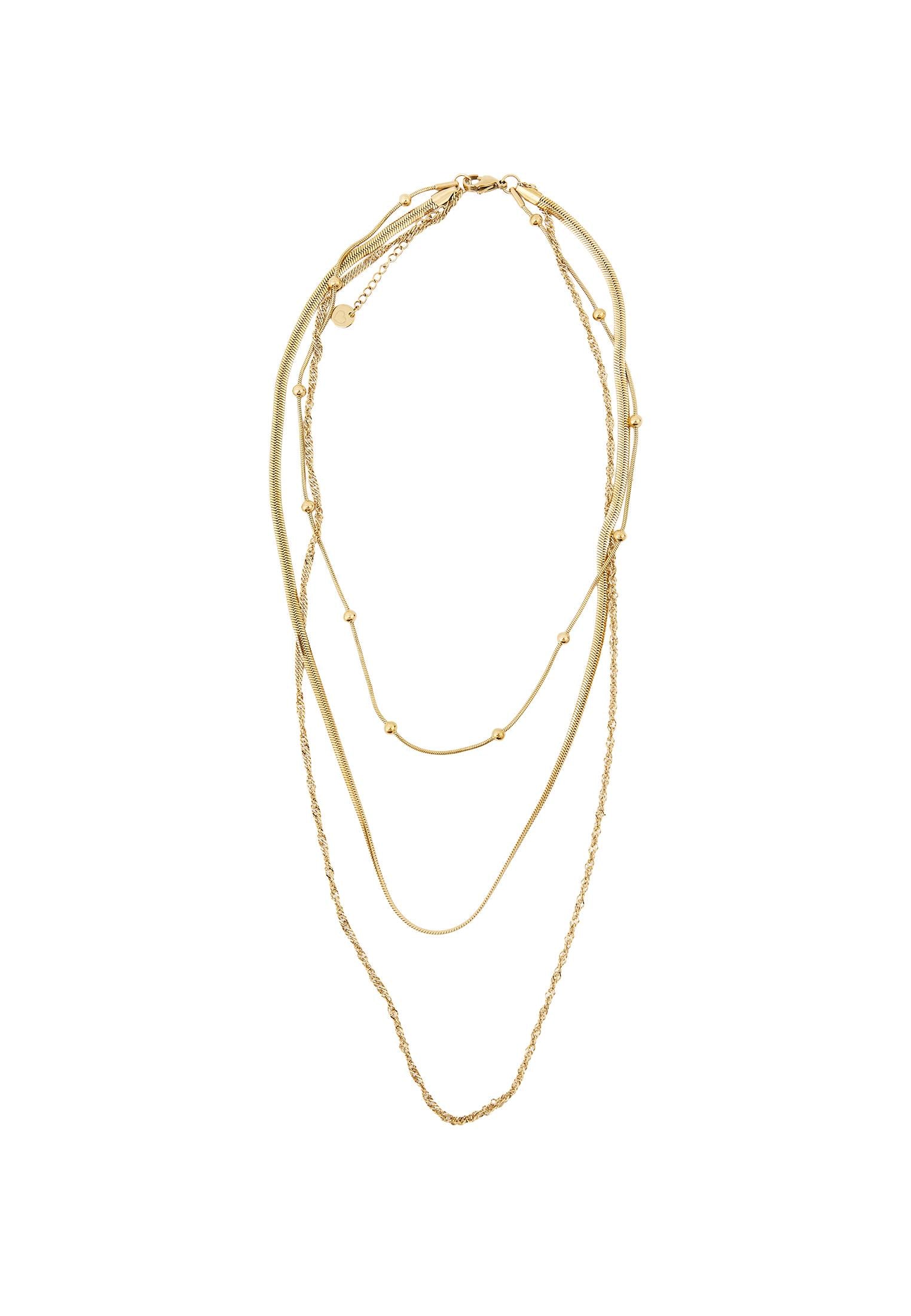 Women Combination Set Necklace - GOLD