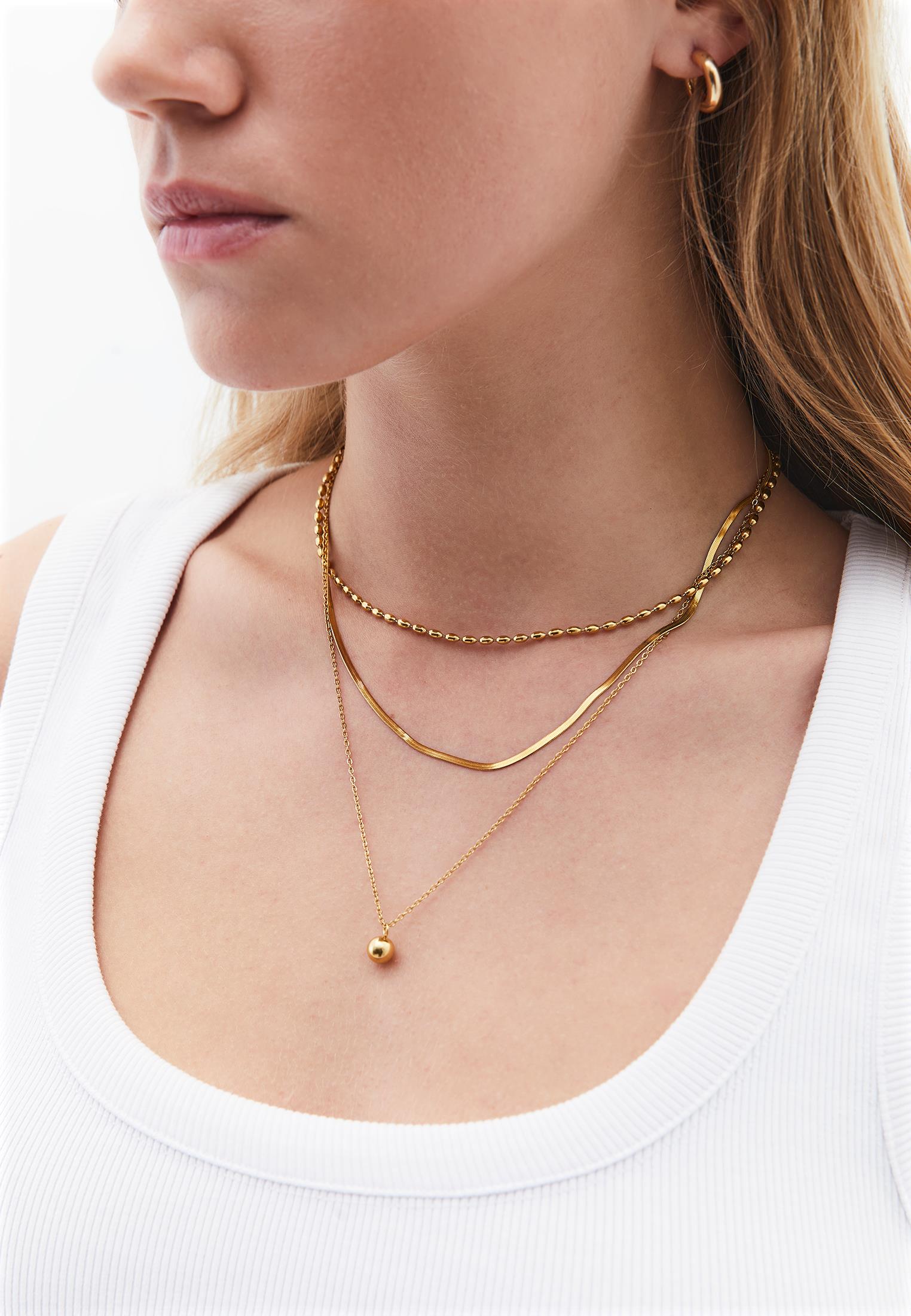 Elegant Necklace Set - GOLD