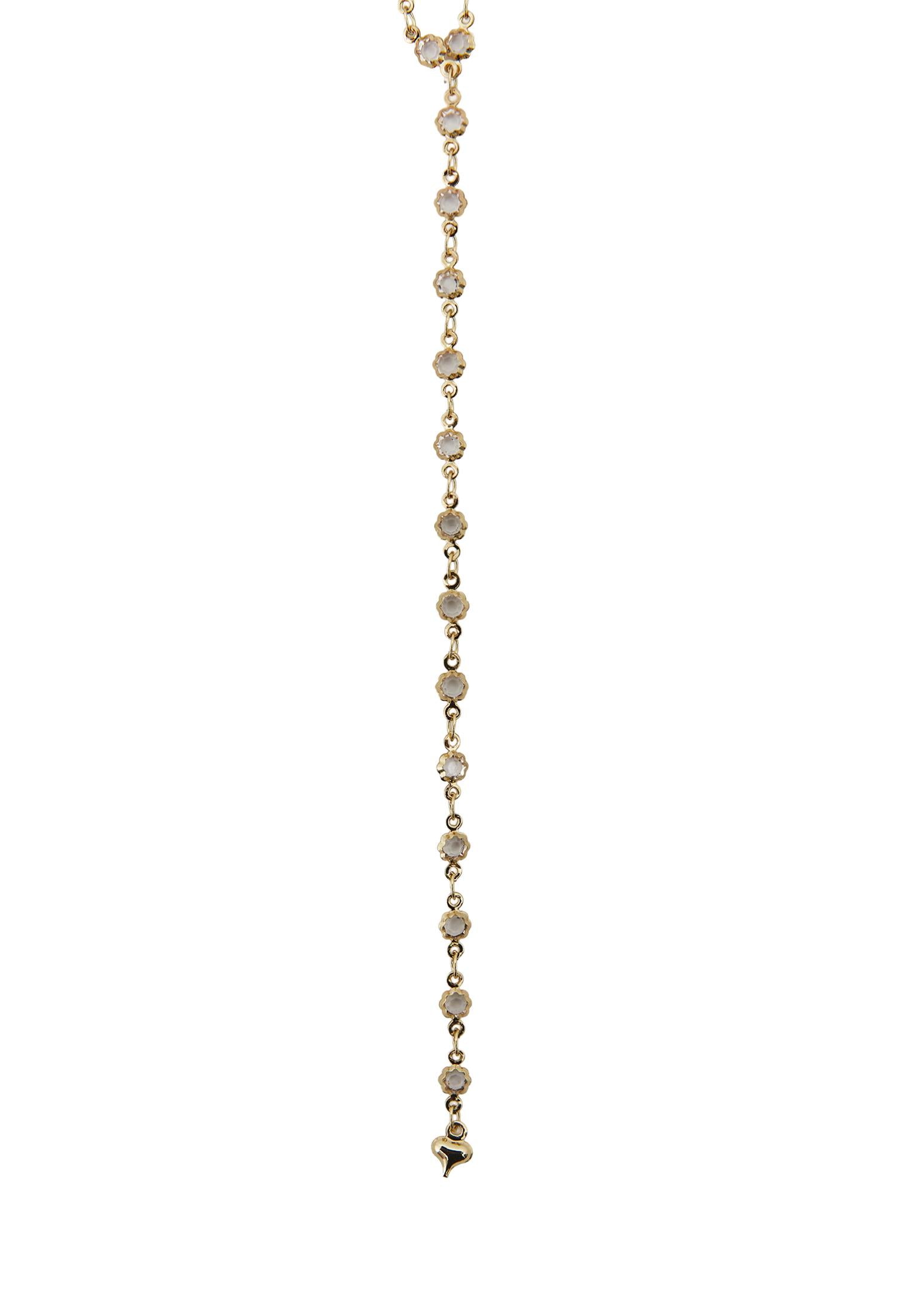 Chain Detailed Necklace - GOLD