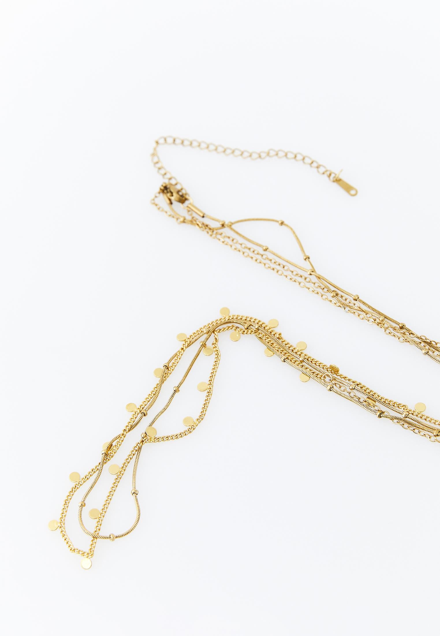 Multi Combination Necklace - GOLD