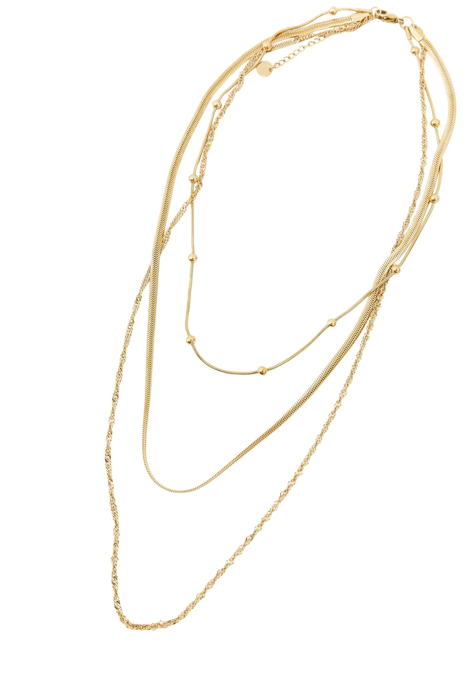 Women Combination Set Necklace - GOLD