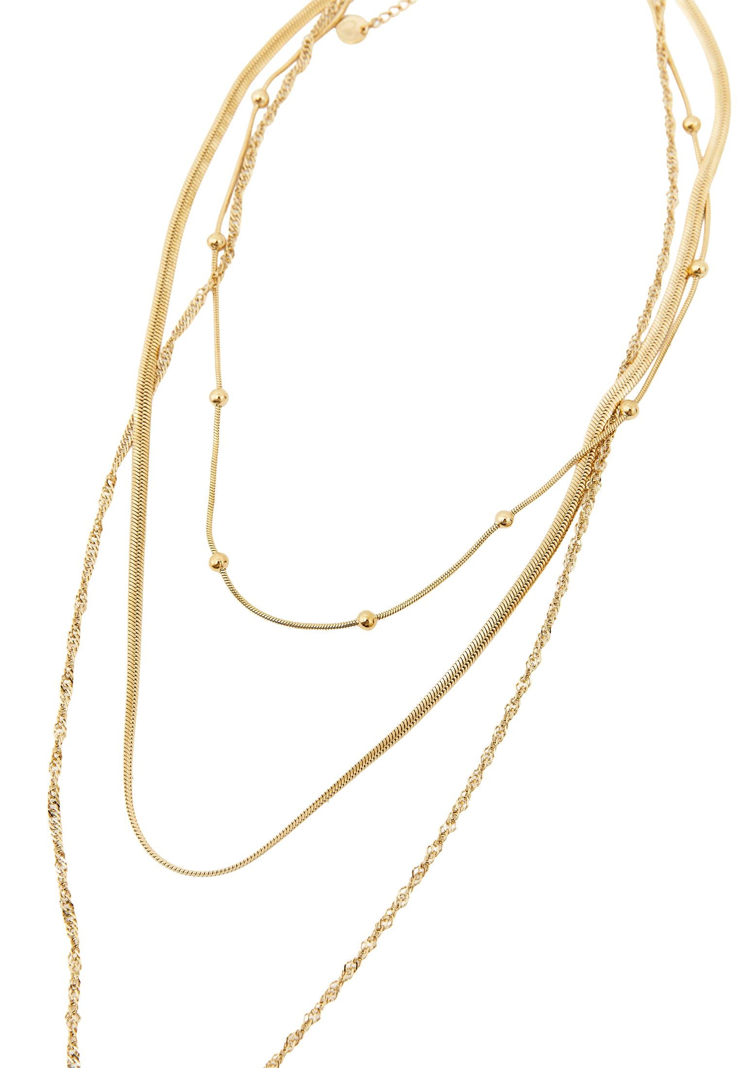 Women Combination Set Necklace - GOLD