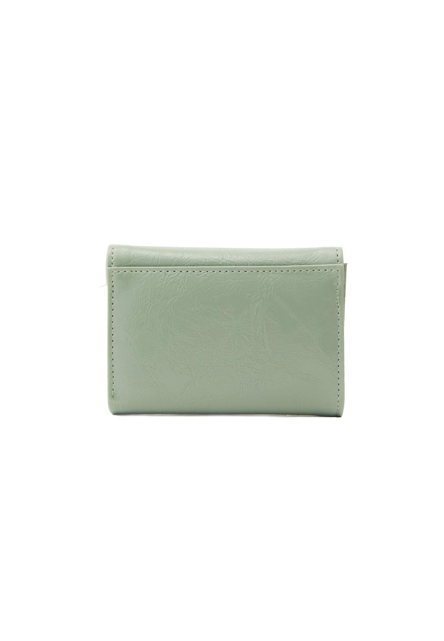 Women Functional Wallet - GREEN ASH