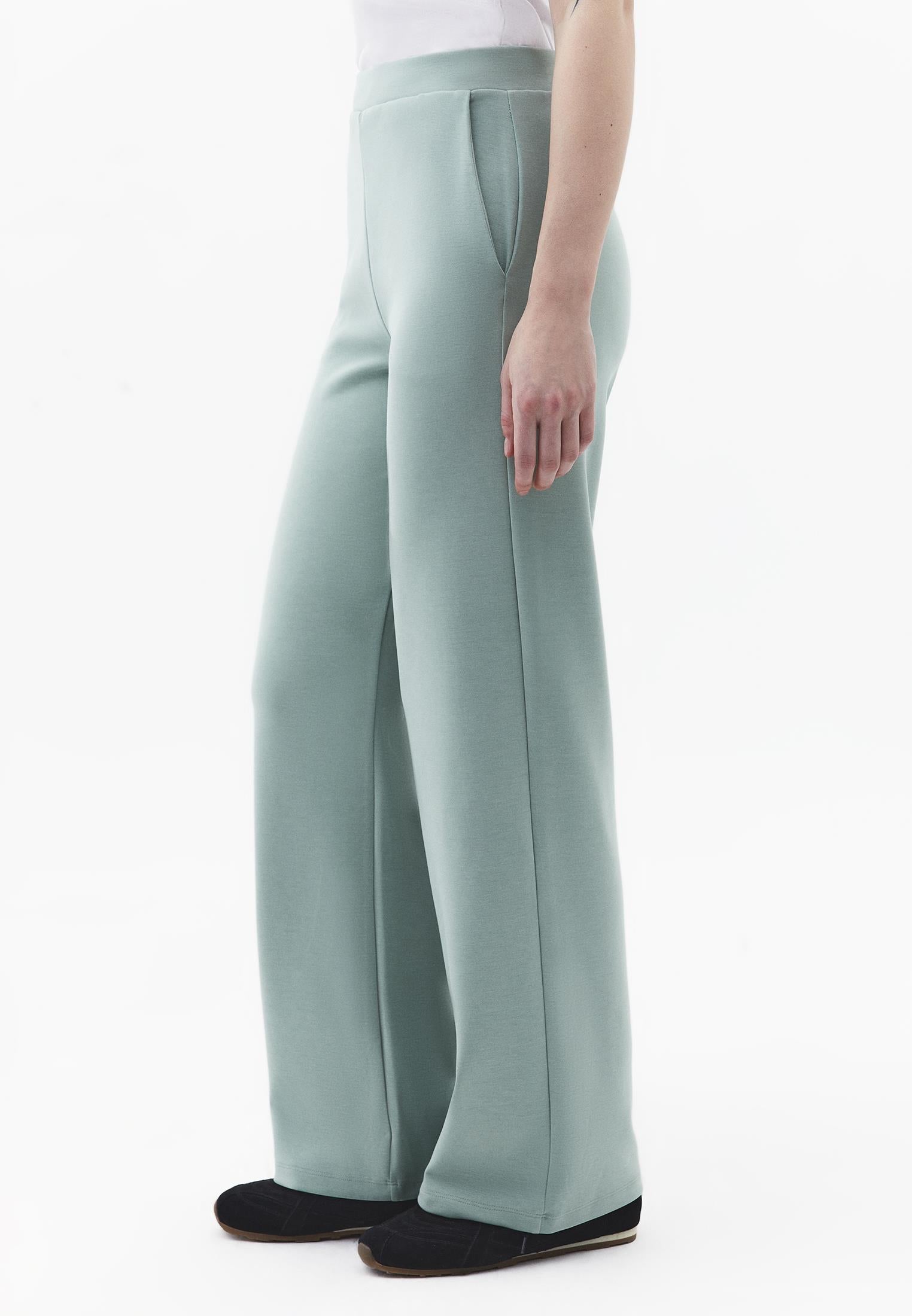 Straight Leg High Waist Sweatpant - GREEN BAY