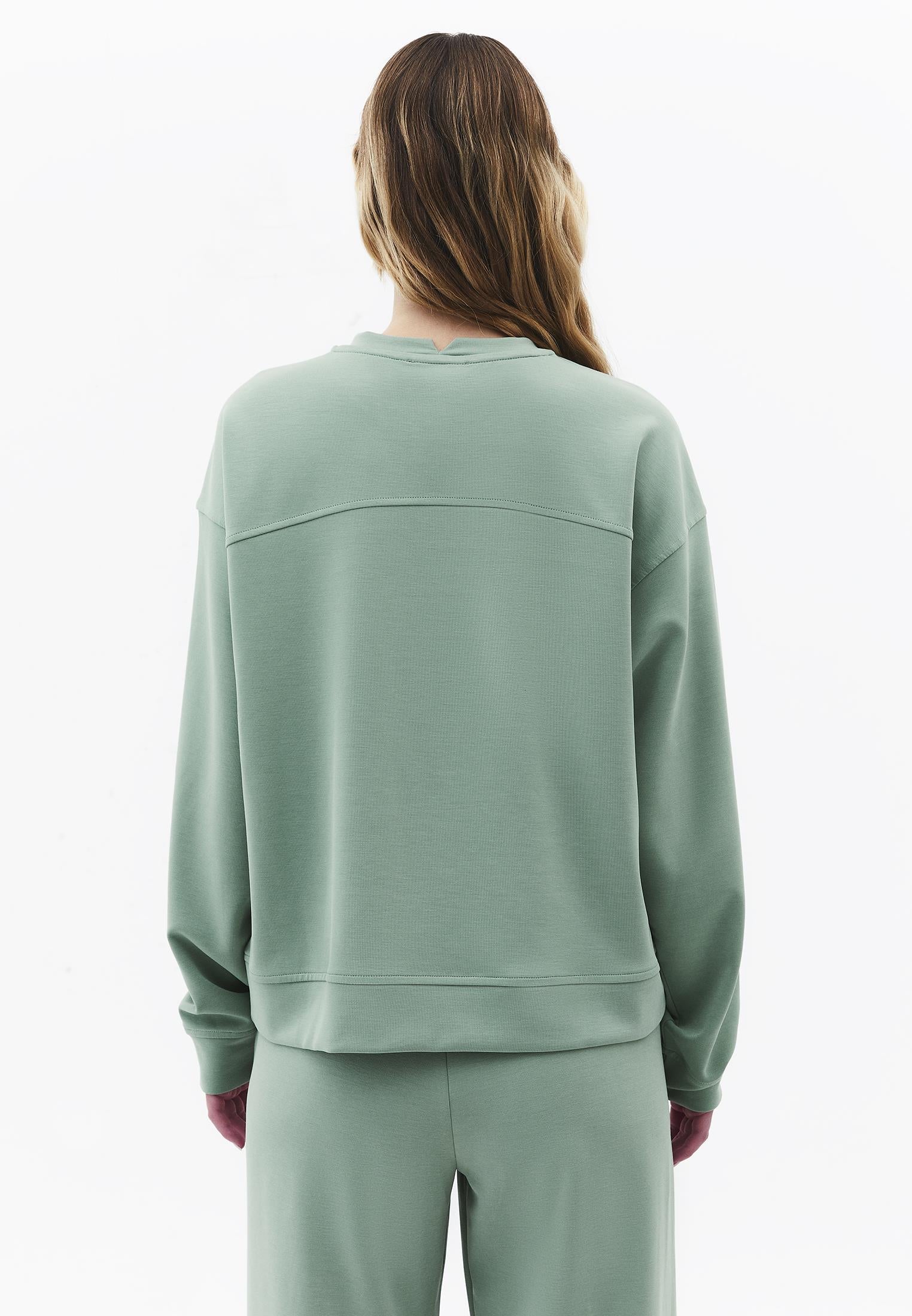 Crew Neck Long Sleeve Sweatshirt - GREEN BAY