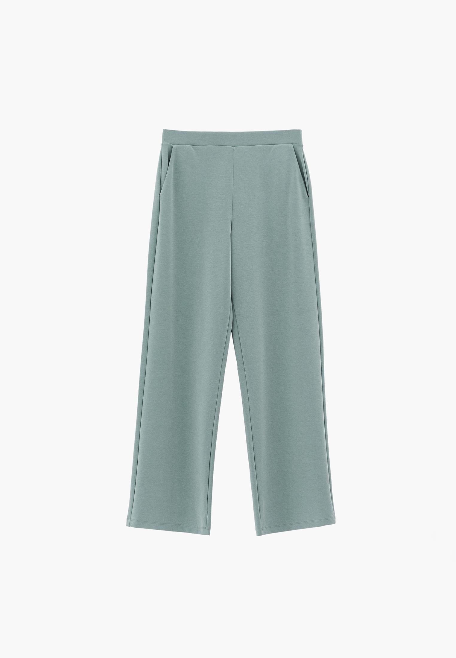 Straight Leg High Waist Sweatpant - GREEN BAY