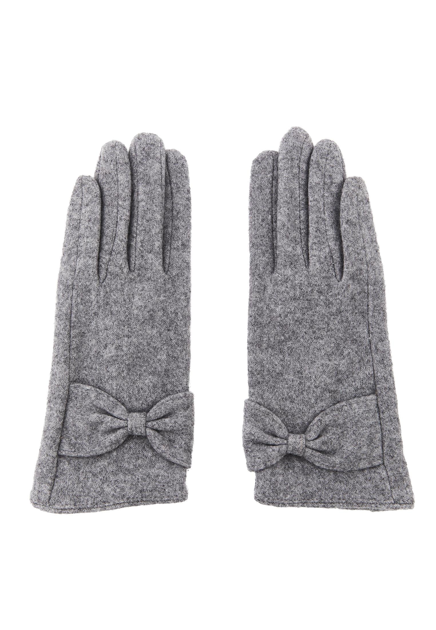 Winter Season Outfit Complementary Glove - GREY MELANGE