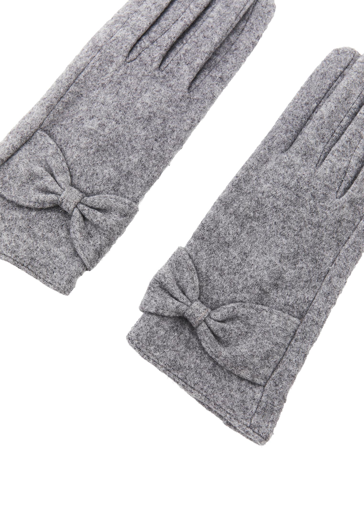 Winter Season Outfit Complementary Glove - GREY MELANGE
