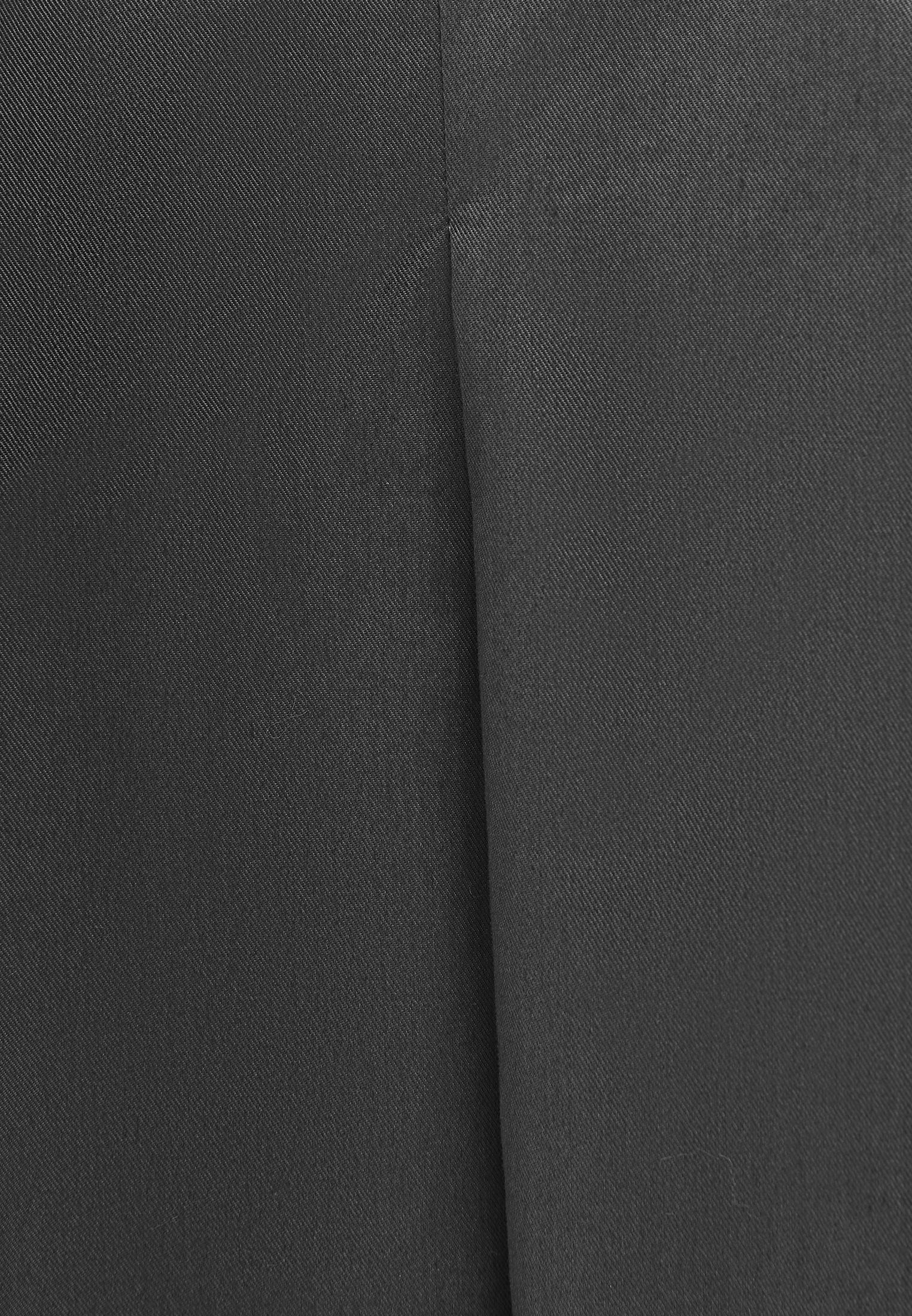 Trench Coat With Belt And Slit Details - GUN METAL