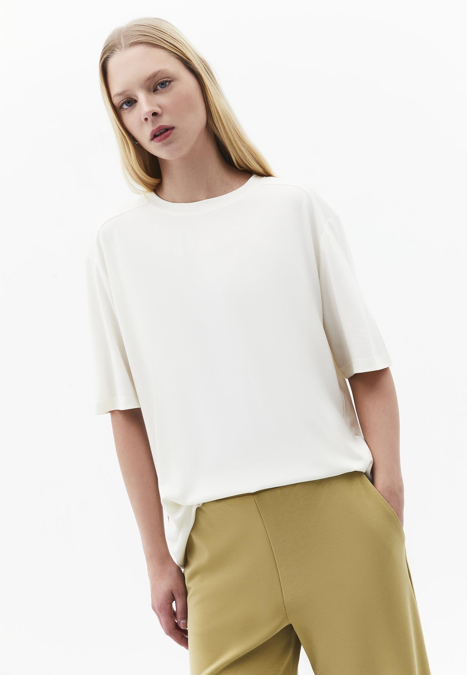 Oversize Modal Tunic - ICE MILK