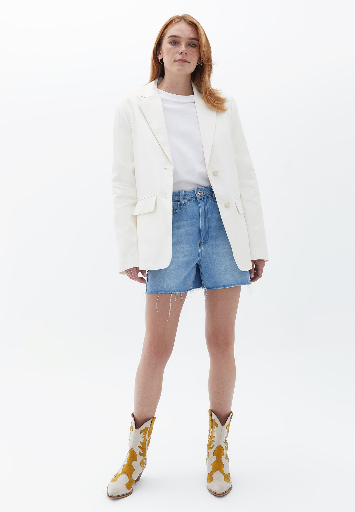Oversize Jacket - ICE MILK