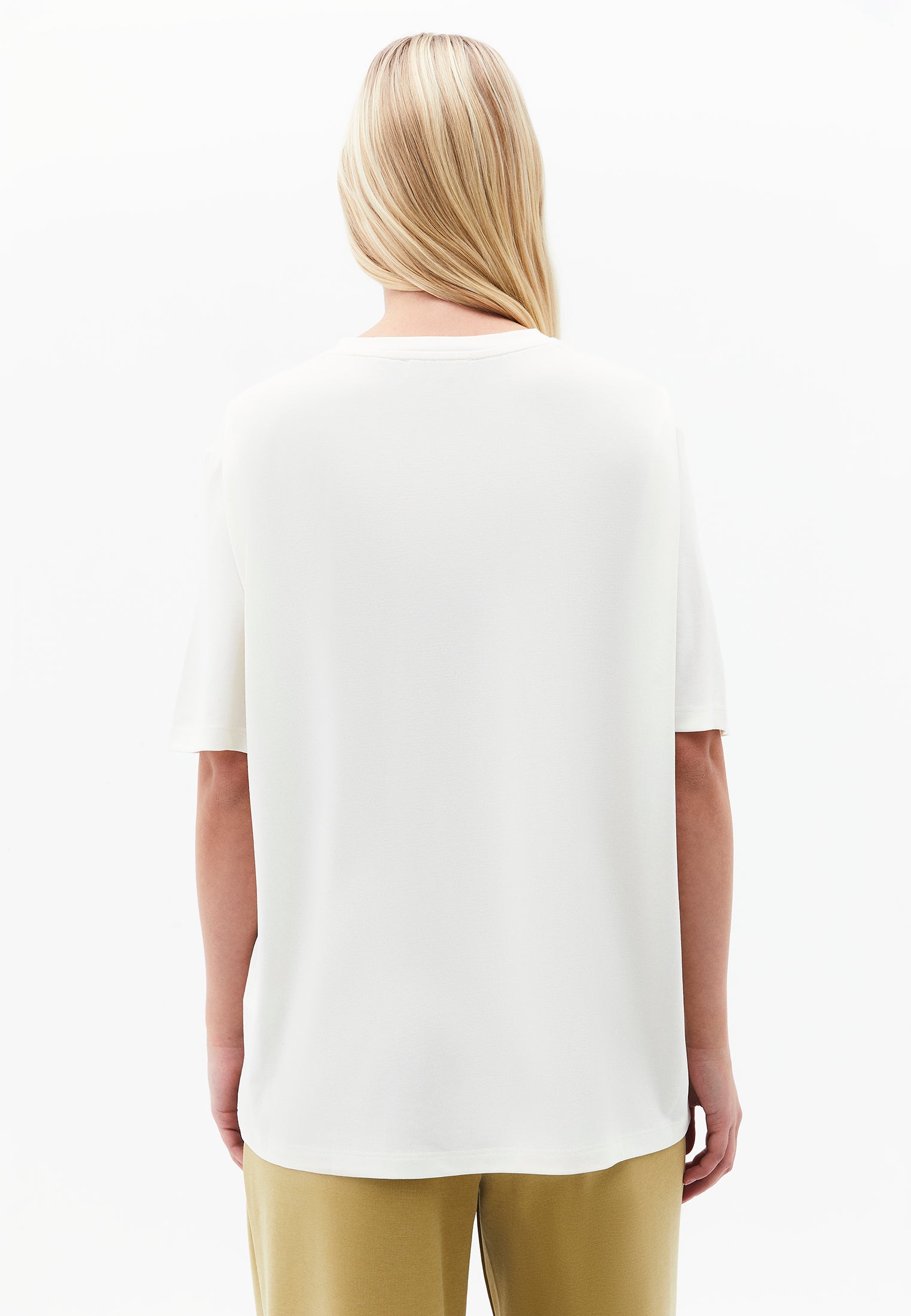Oversize Modal Tunic - ICE MILK