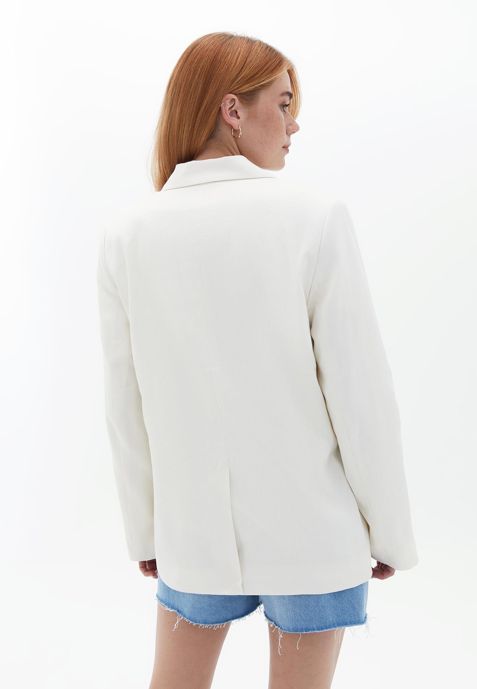 Oversize Jacket - ICE MILK