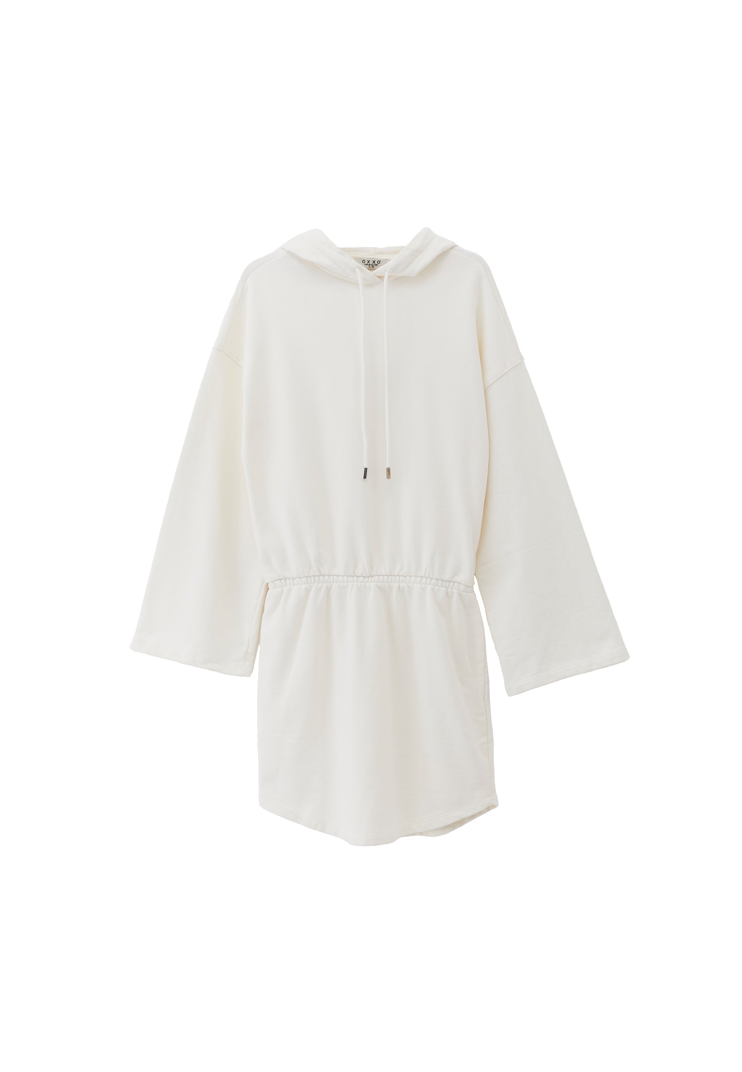 Short Hoodie Long Sleeve Dress - ICE MILK