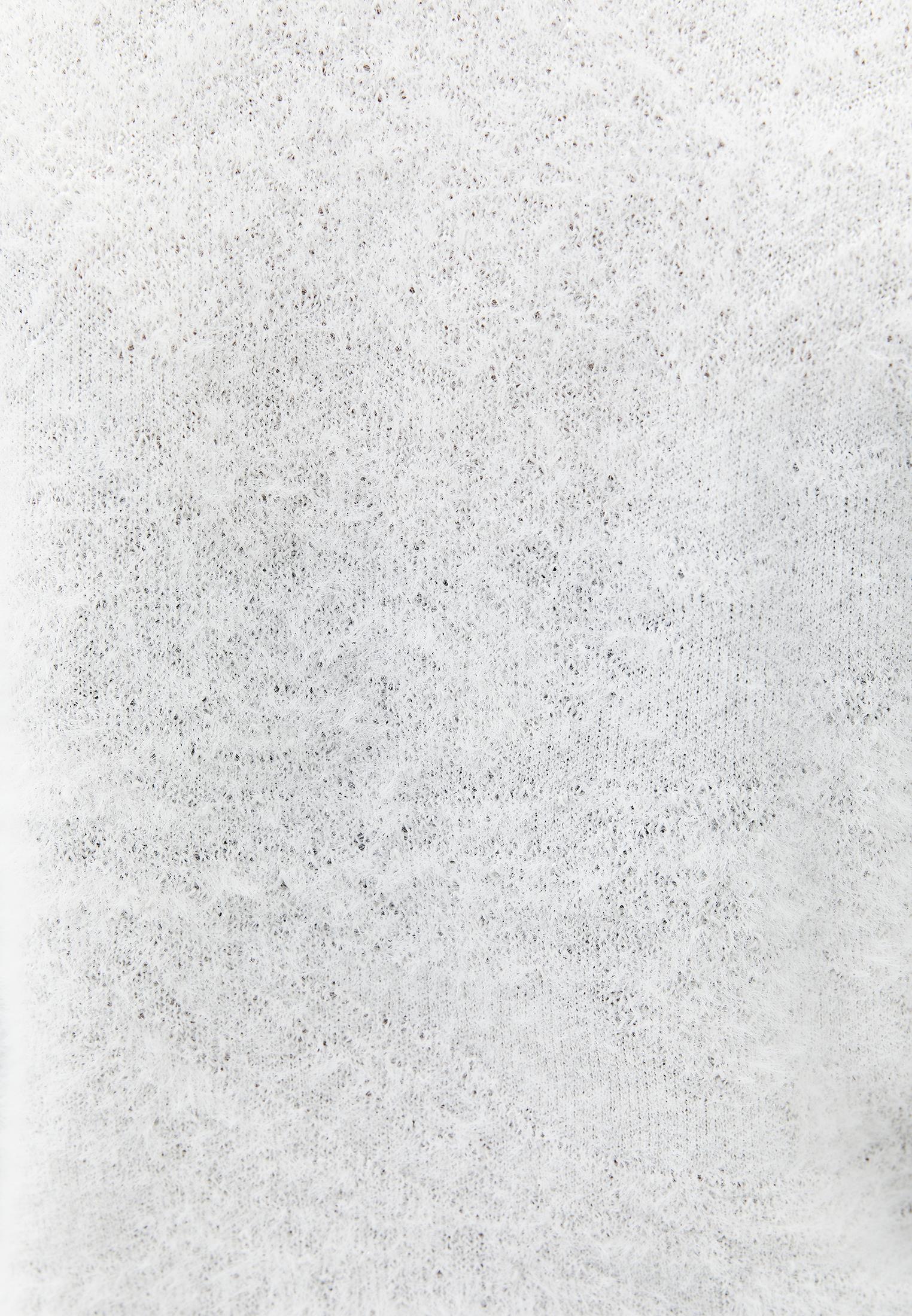 Wrap Neck Long Sleeve Knit Looking Sweater - ICE MILK