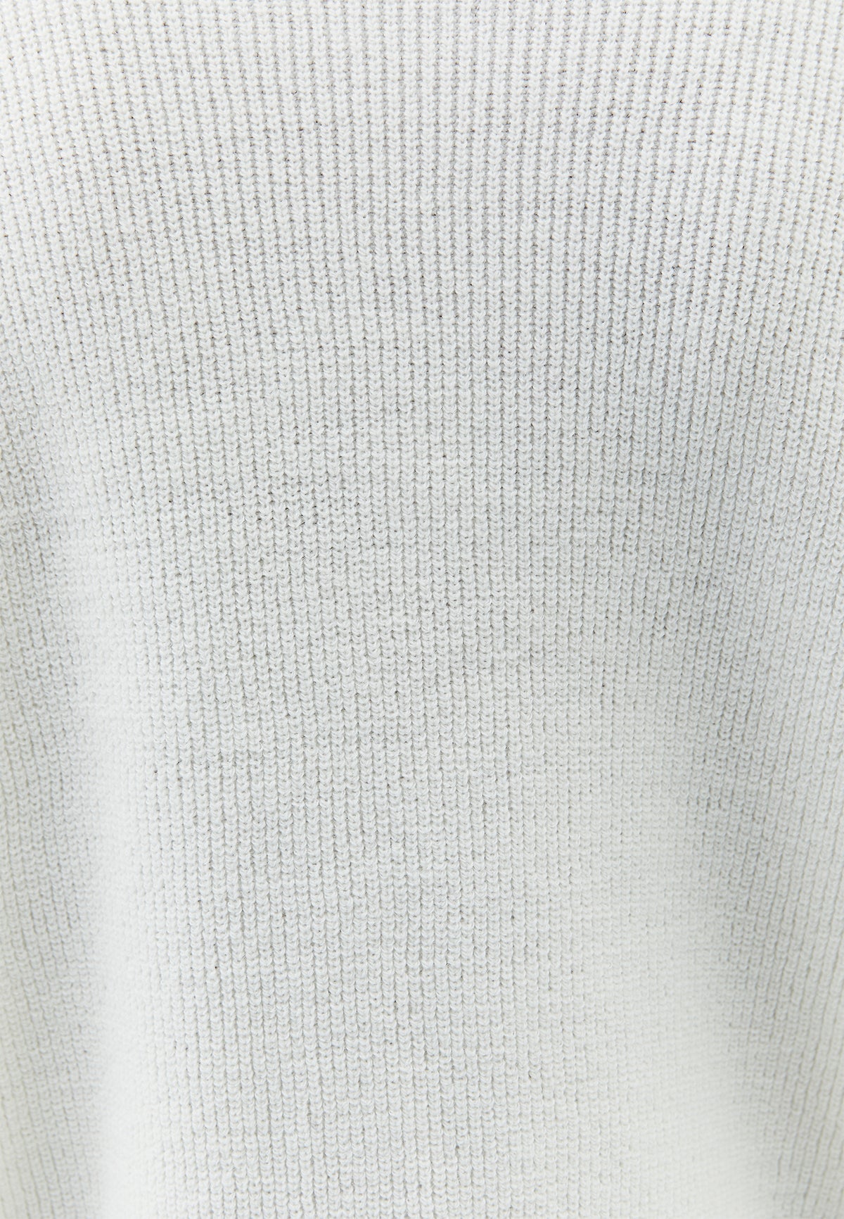 Boat Neck Polyamide Sweater - ICE MILK
