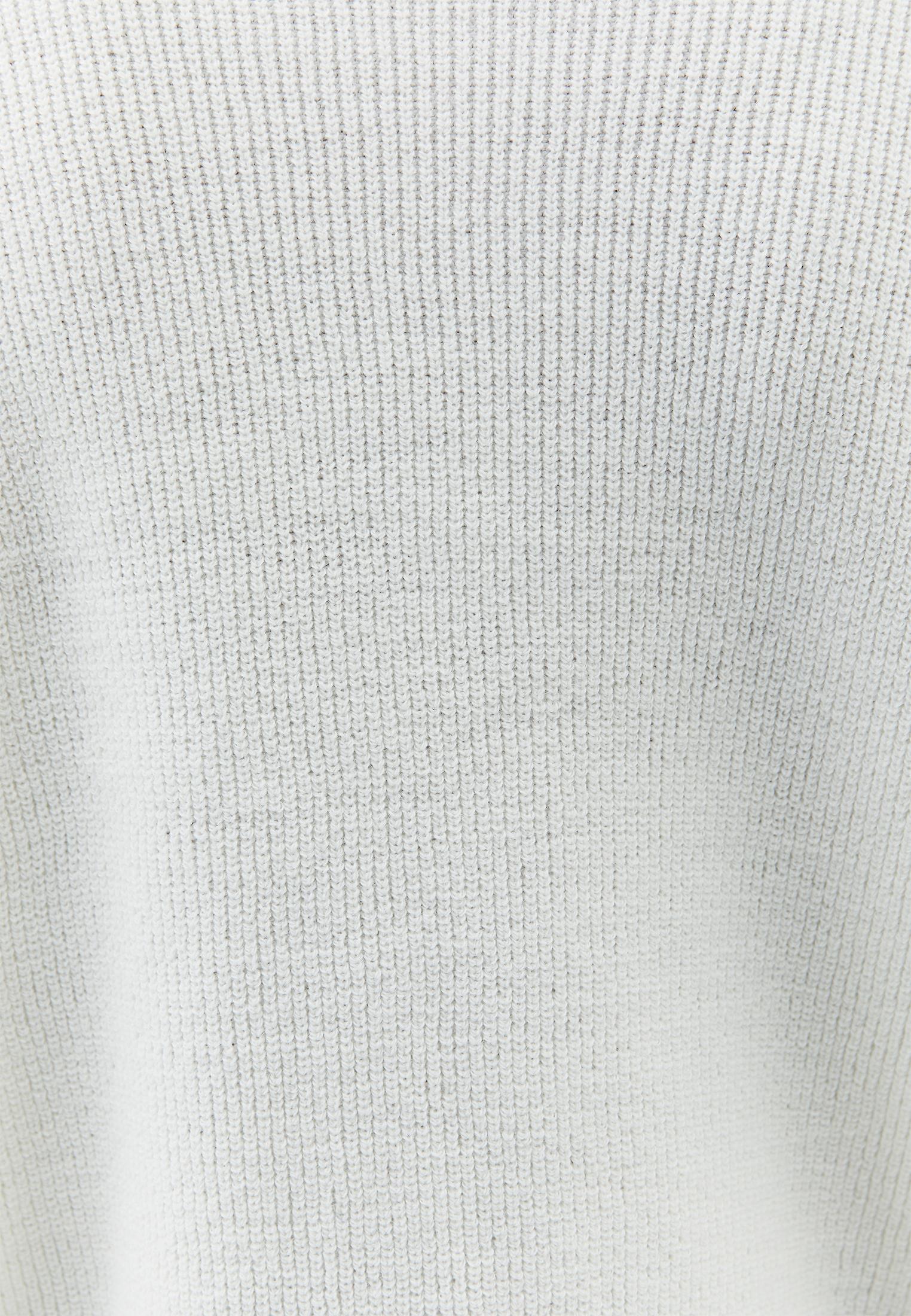 Boat Neck Polyamide Sweater - ICE MILK