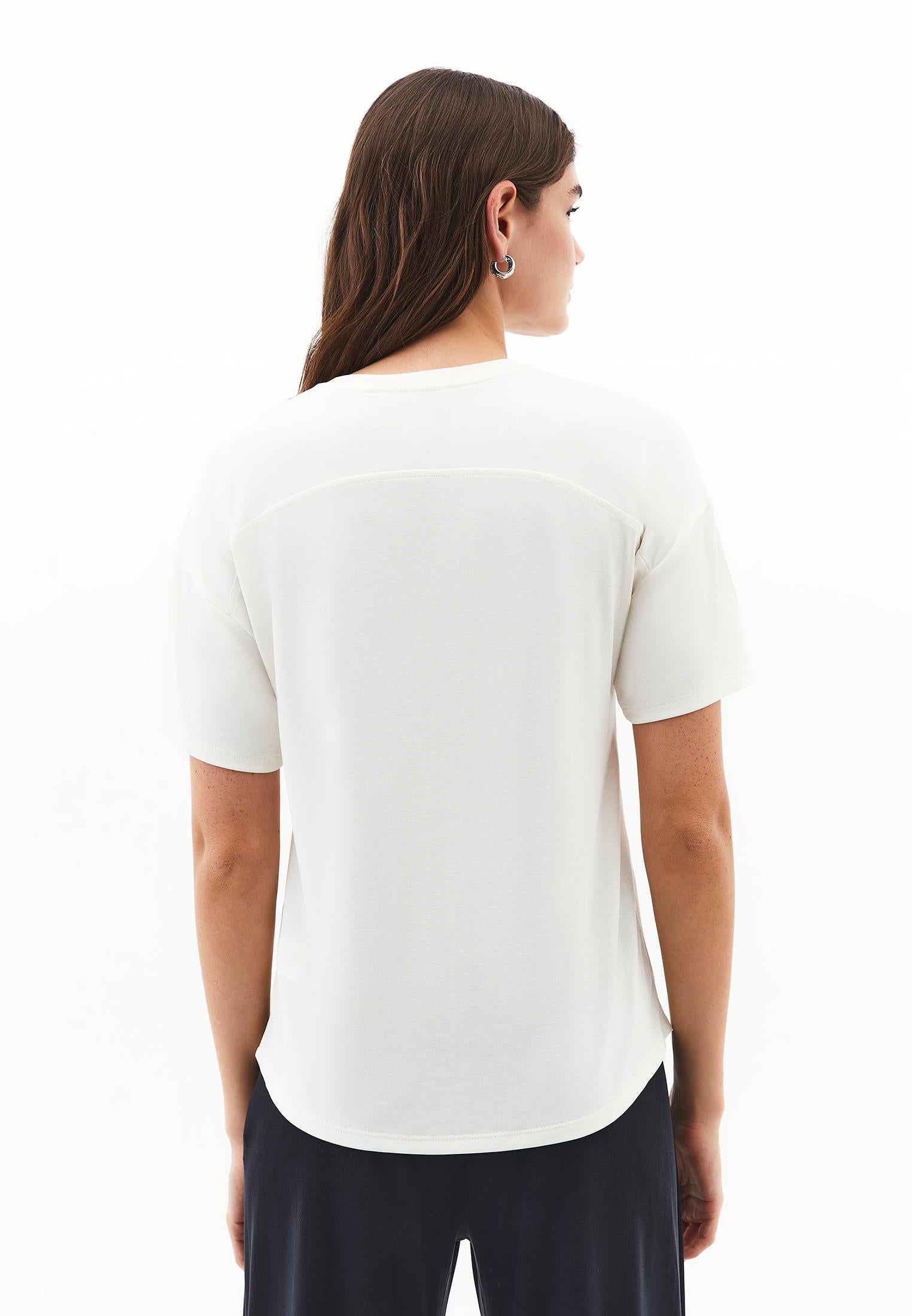 Standard Loose Short Sleeve T-Shirt - ICE MILK