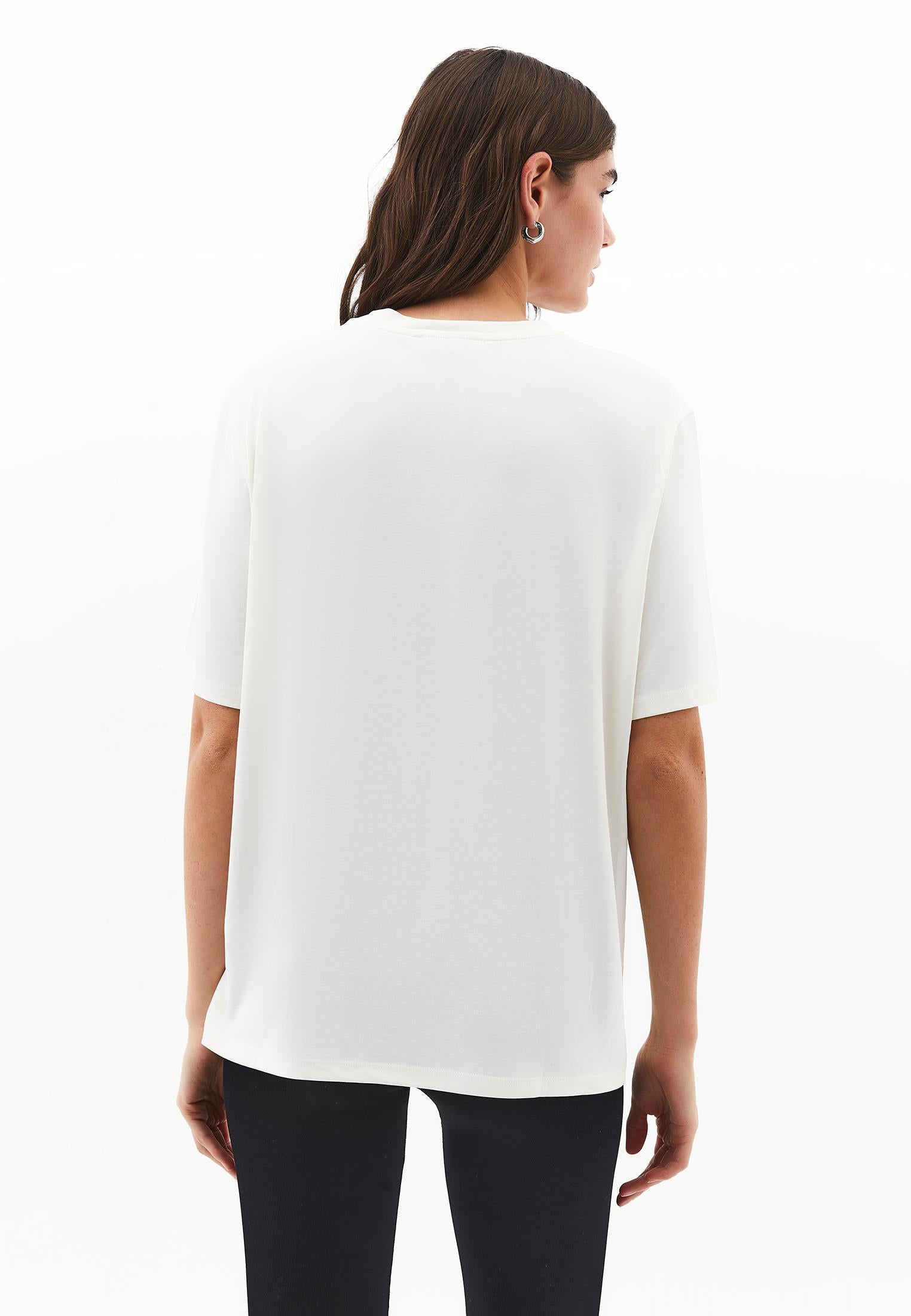Oversize Tunic T-Shirt - ICE MILK