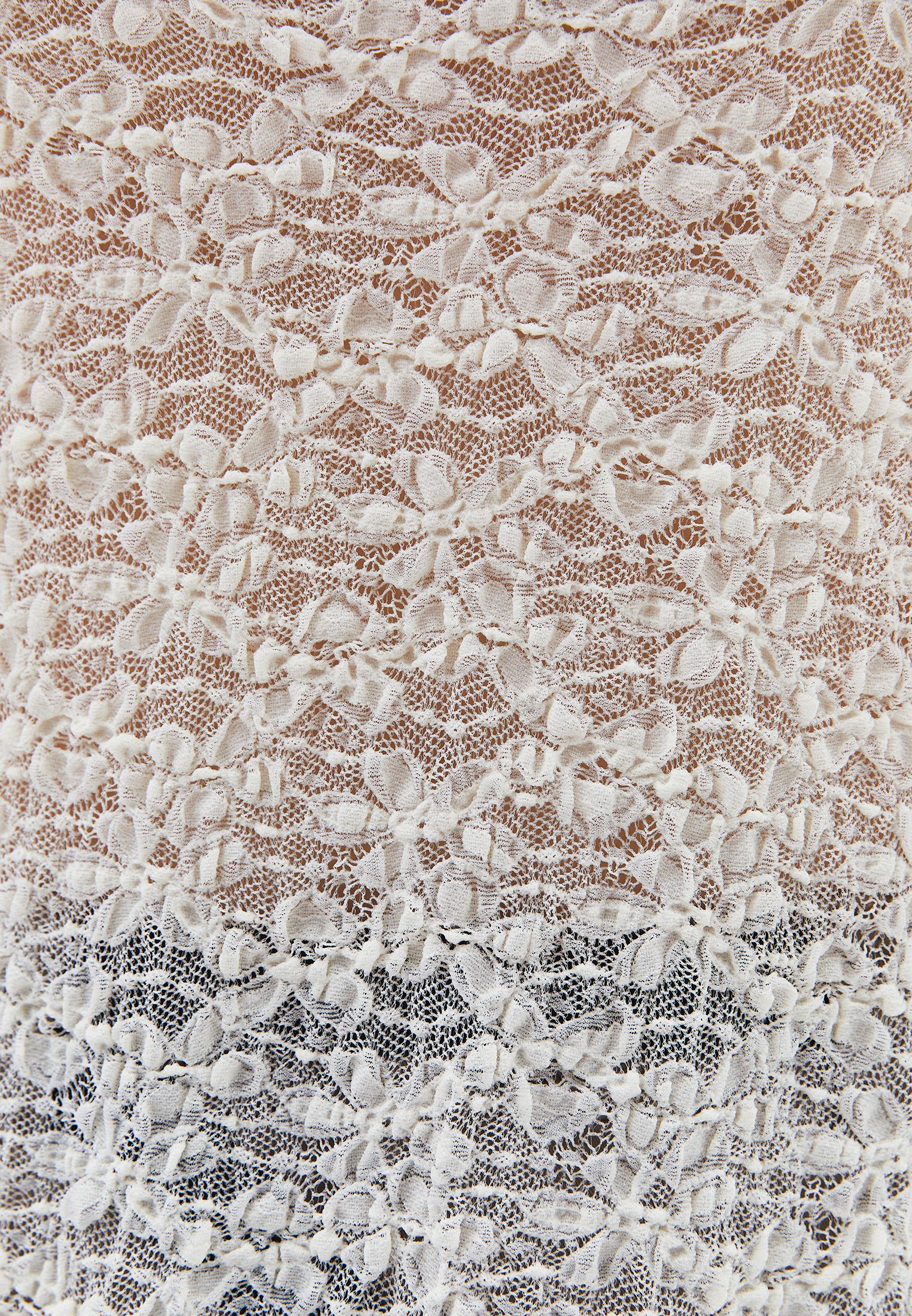 V-Neck Blouse - ICE MILK