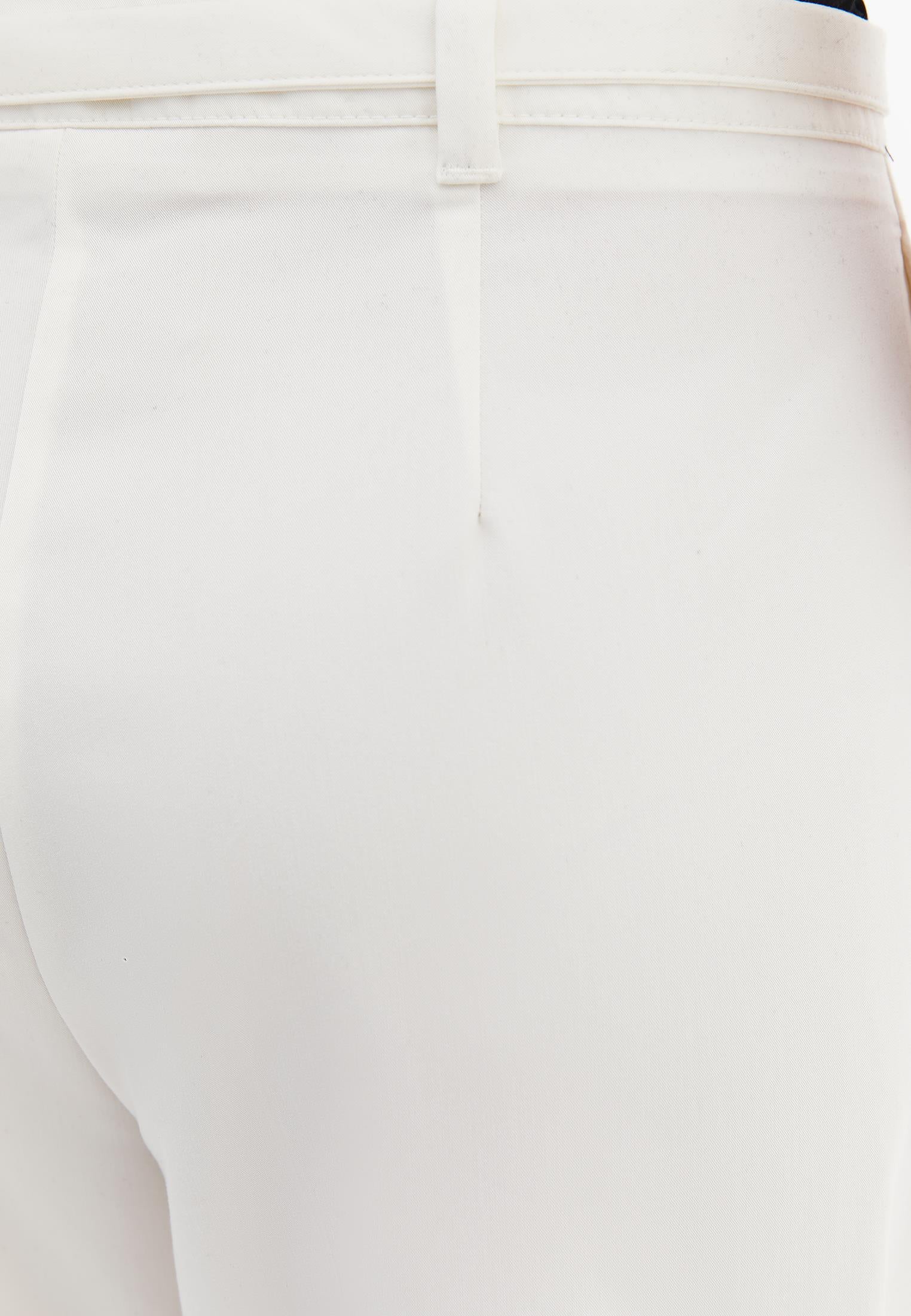 High Waist Wide Leg Pants - ICE MILK