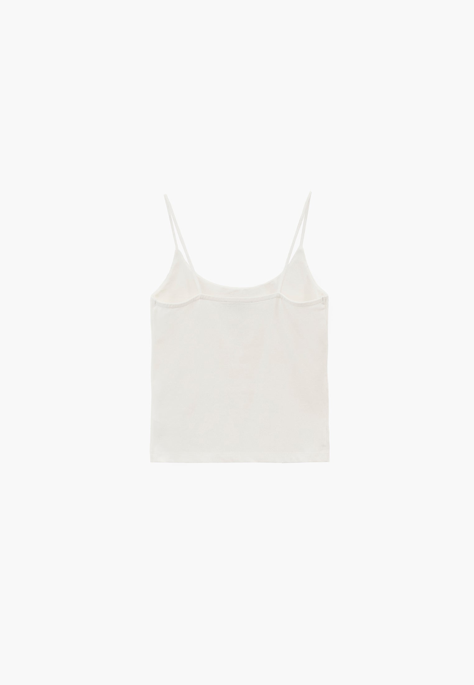 Bodycon Tank Top U Neck - ICE MILK