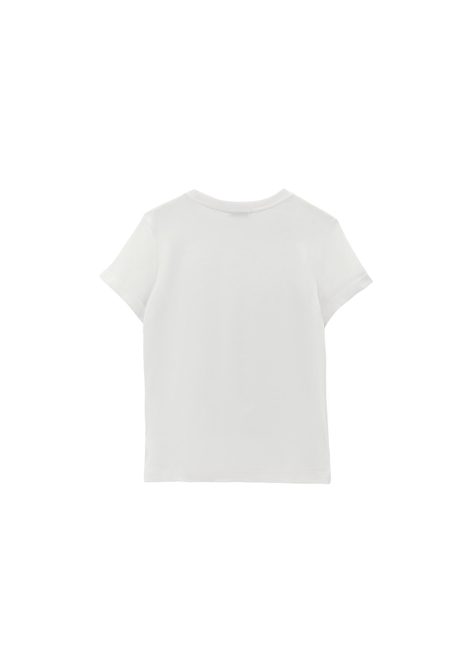 Women's Crew Neck Short Sleeve T-Shirt - ICE MILK