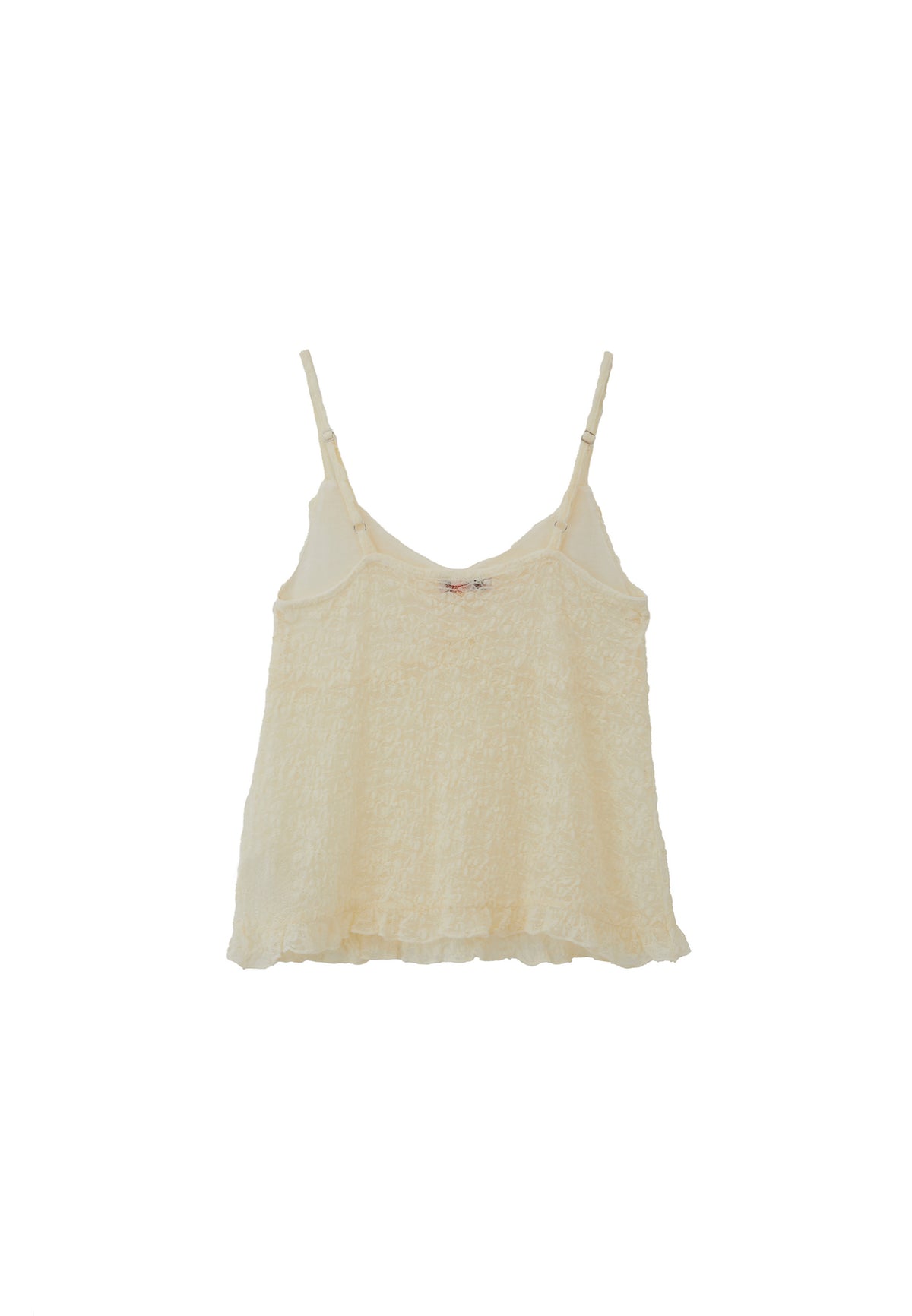 V-Neck Blouse - ICE MILK