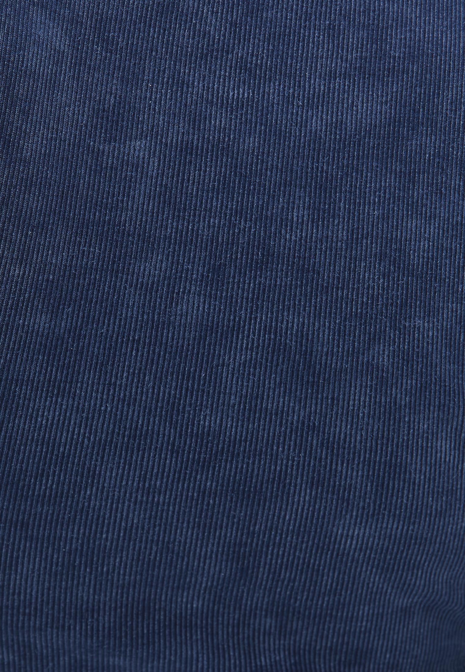 Halter Neck Bodycon Crop Top - INSIGNIA BLUE