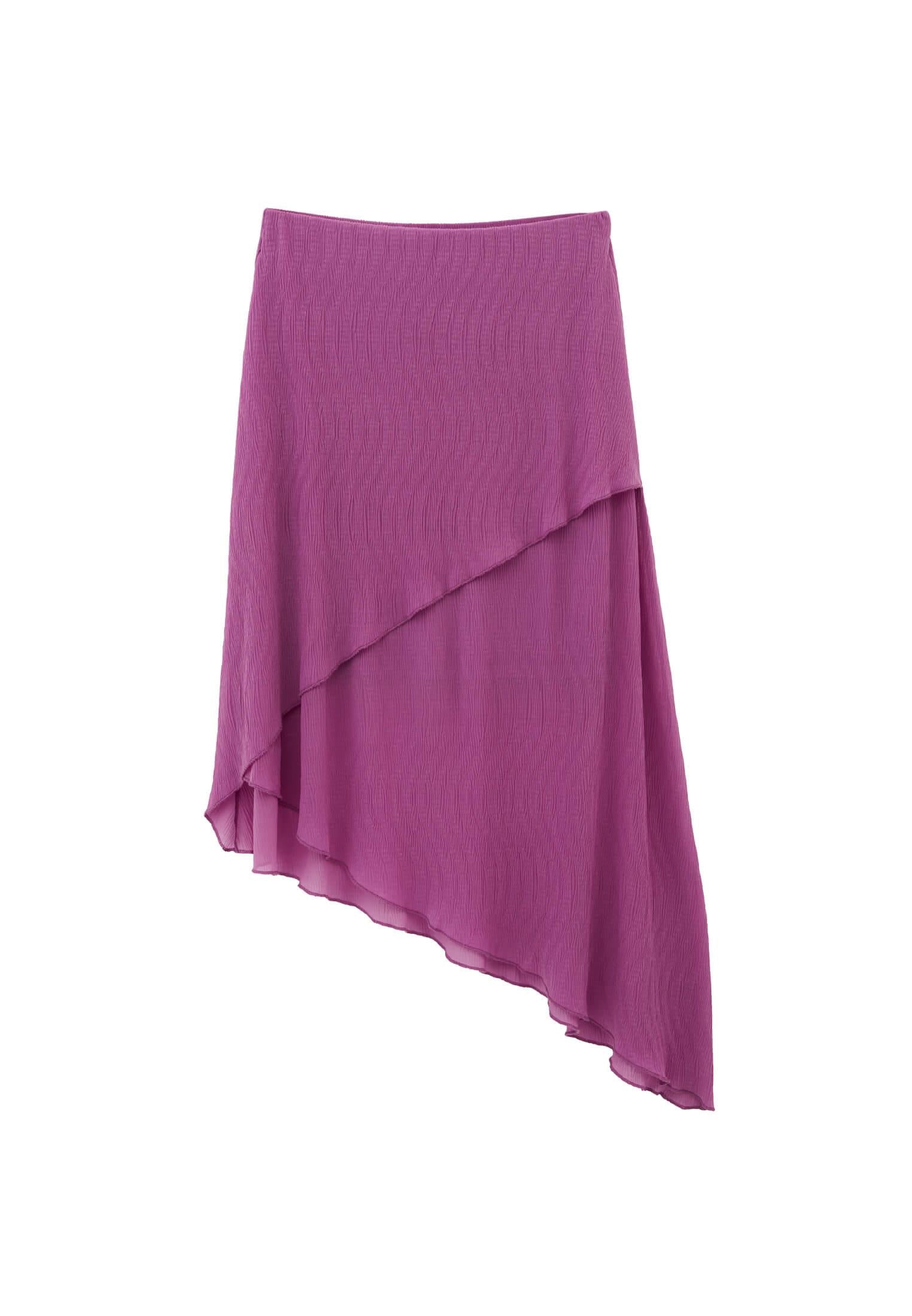Wrap High Waist Maxi Skirt - IRIS ORCHID