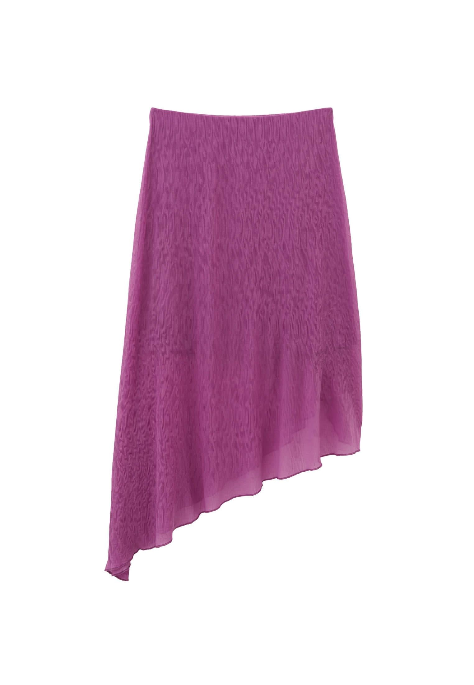Wrap High Waist Maxi Skirt - IRIS ORCHID