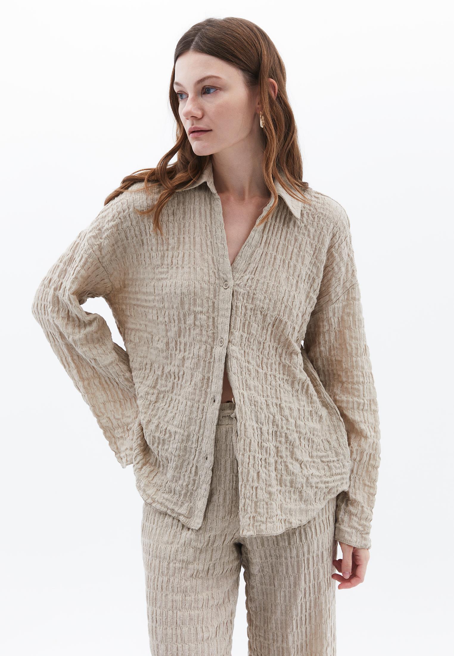 Oversize Shirt - ISLAND FOSSIL