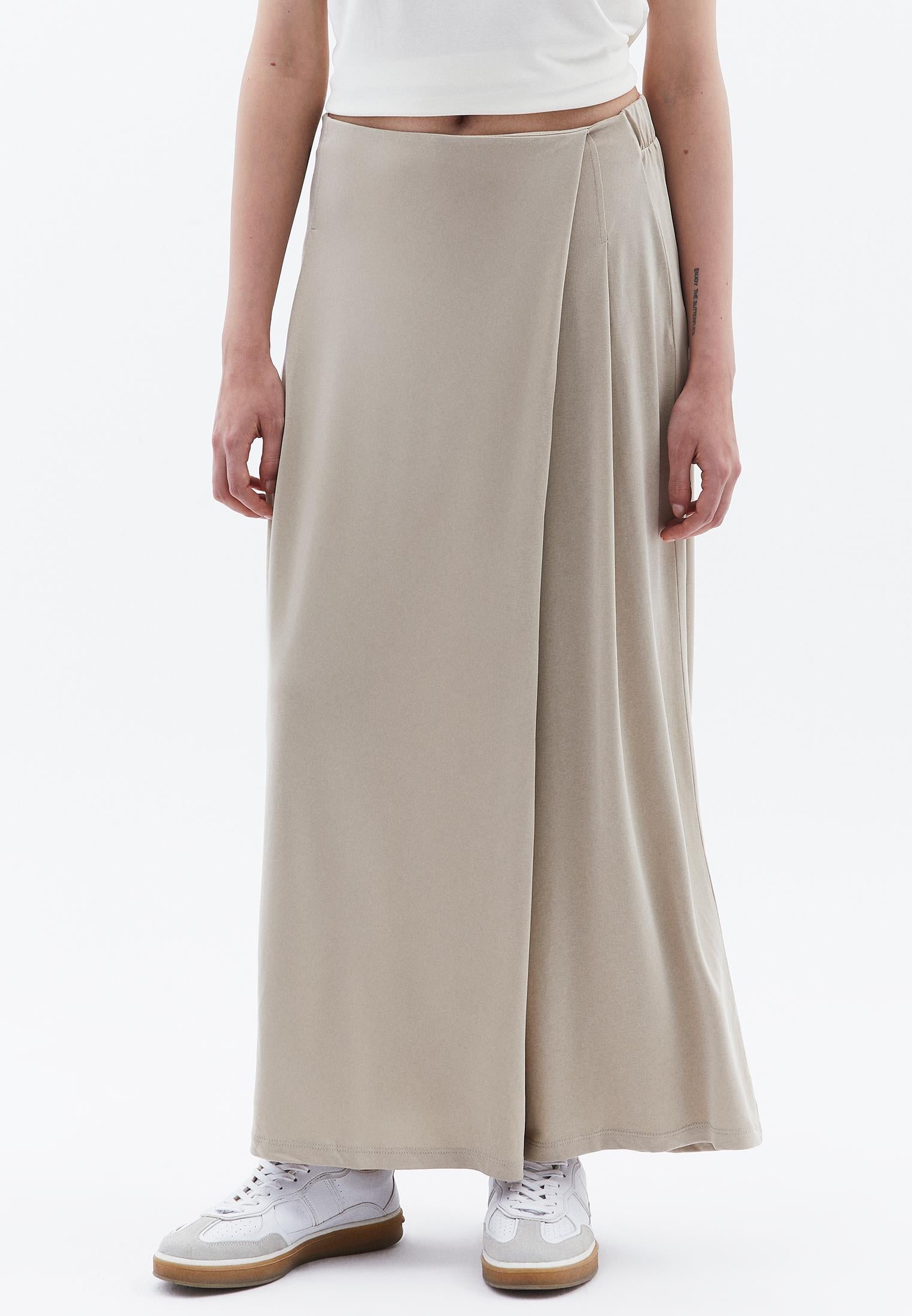 High Waist Wide Leg Pants - ISLAND FOSSIL