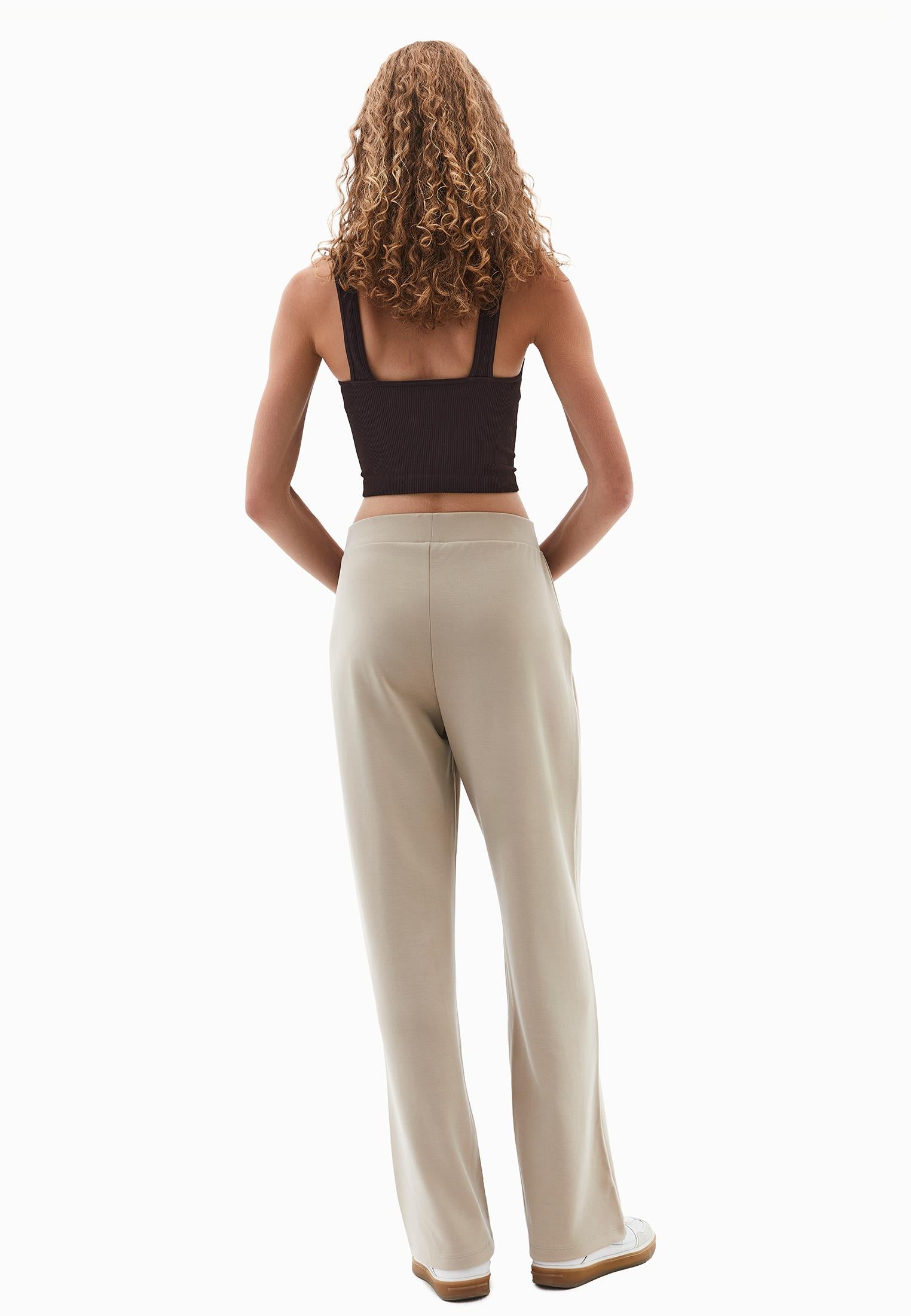 High Waist Modal Pants - ISLAND FOSSIL