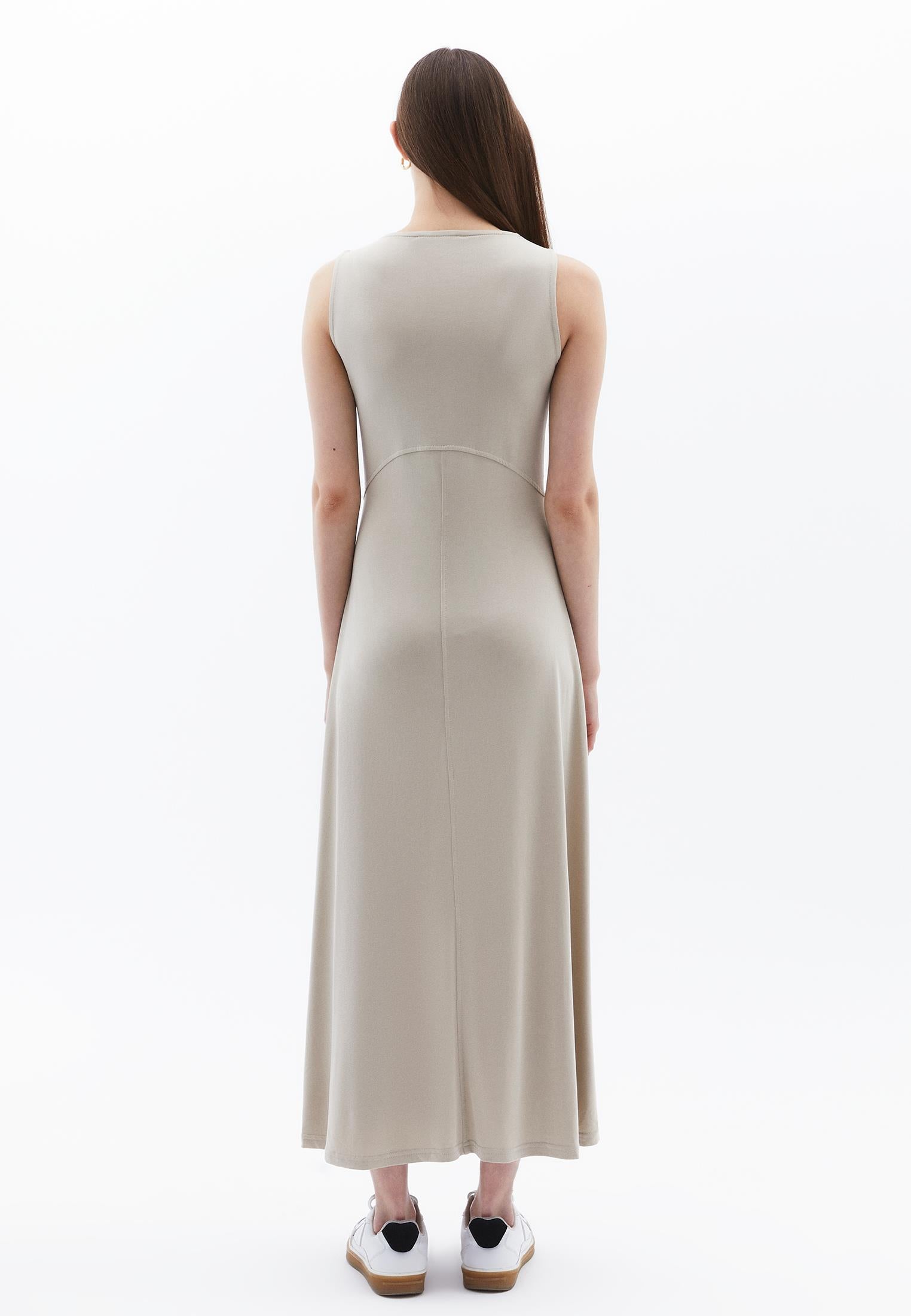 A Line Midi Dress - ISLAND FOSSIL
