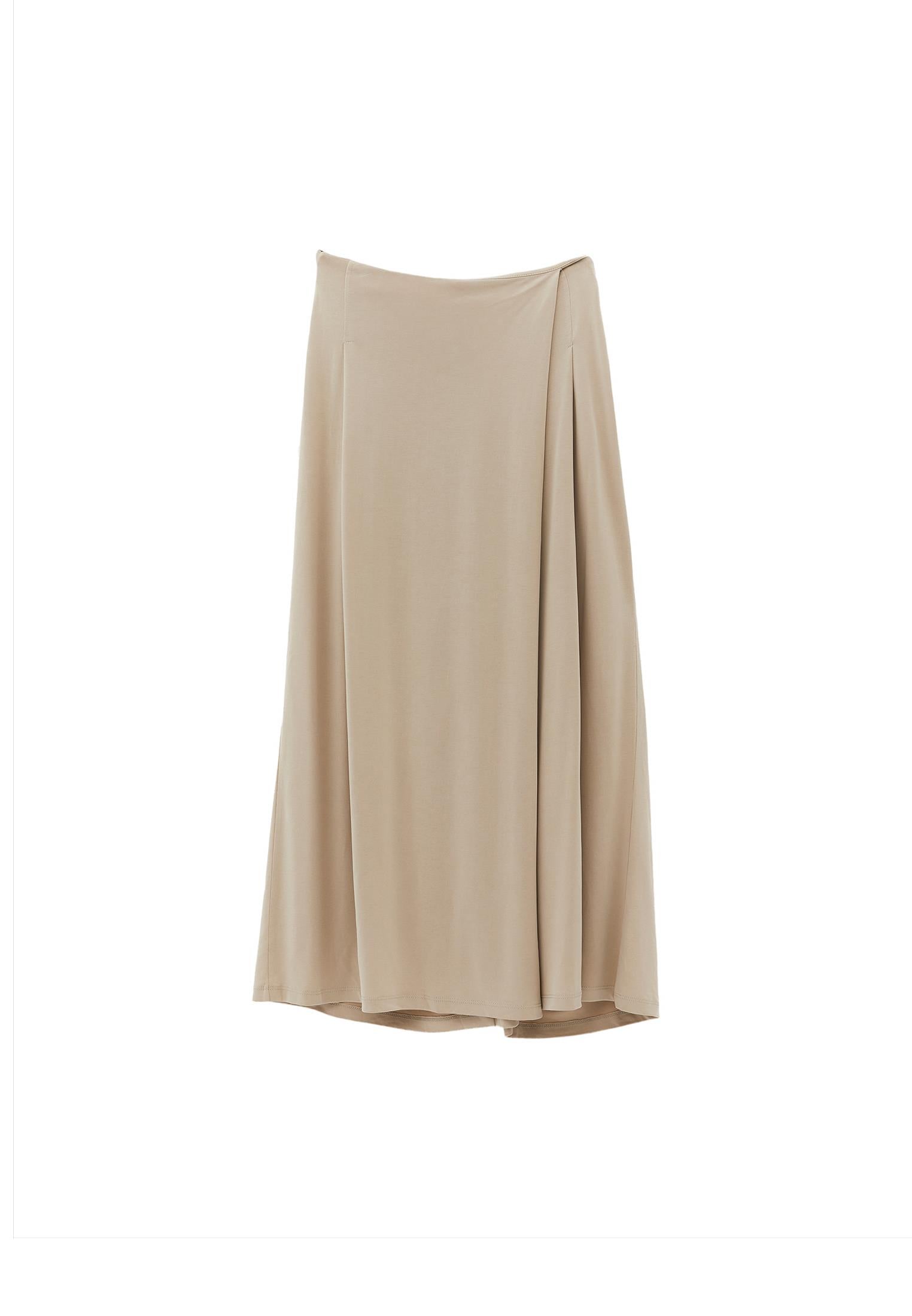 High Waist Wide Leg Pants - ISLAND FOSSIL