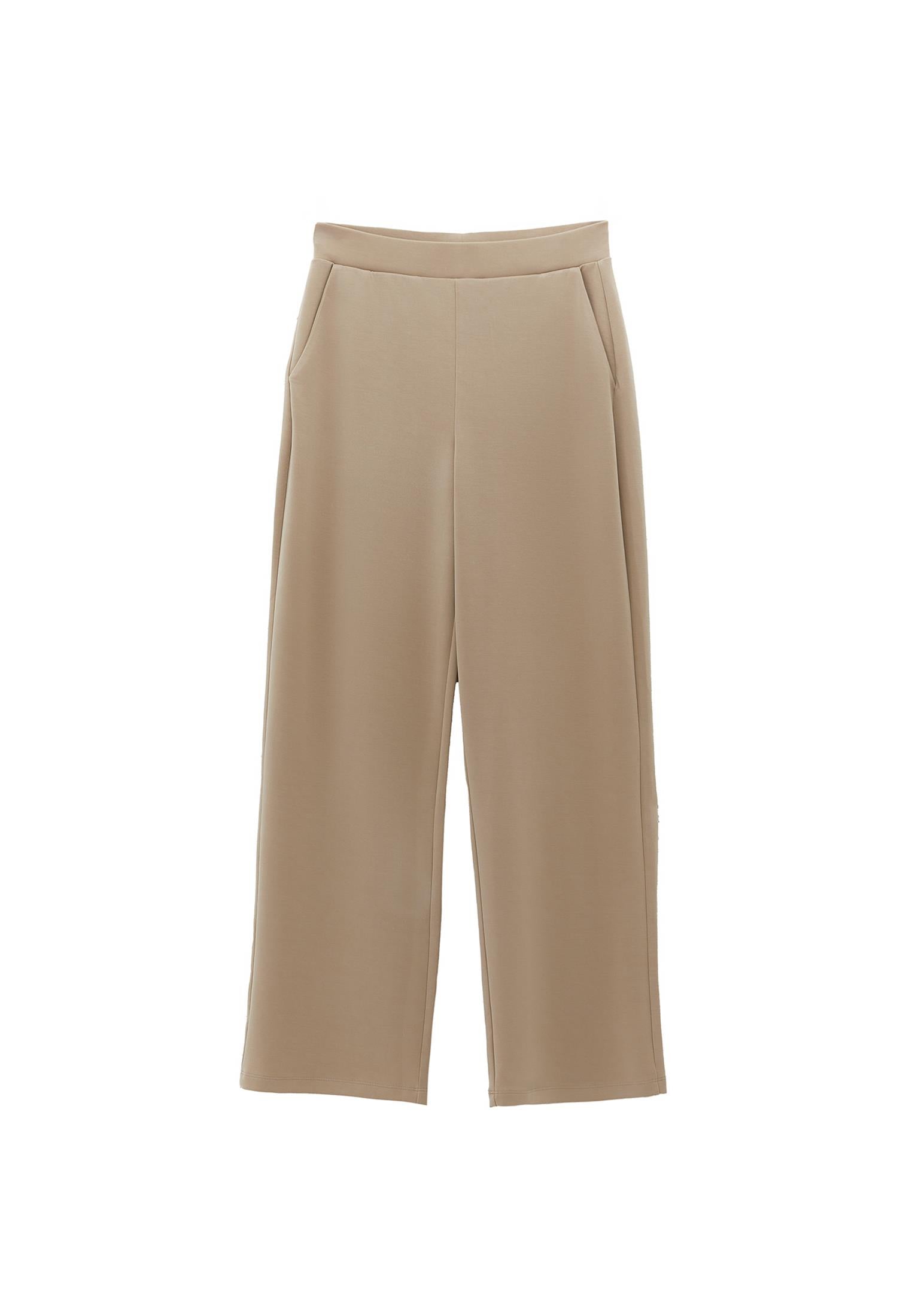 High Waist Modal Pants - ISLAND FOSSIL