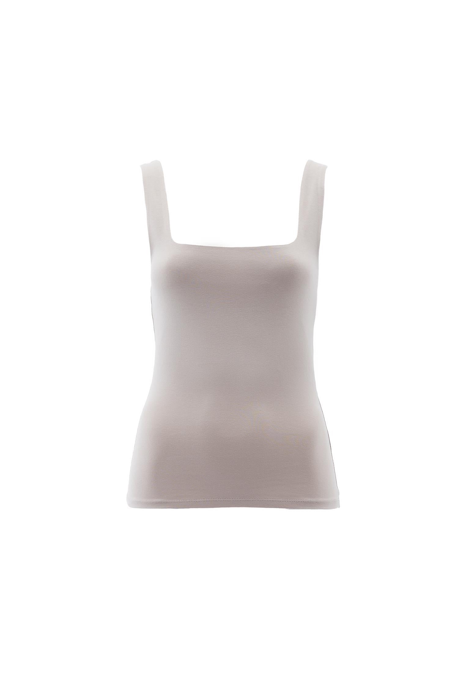 Square Neck Tank Top - ISLAND FOSSIL