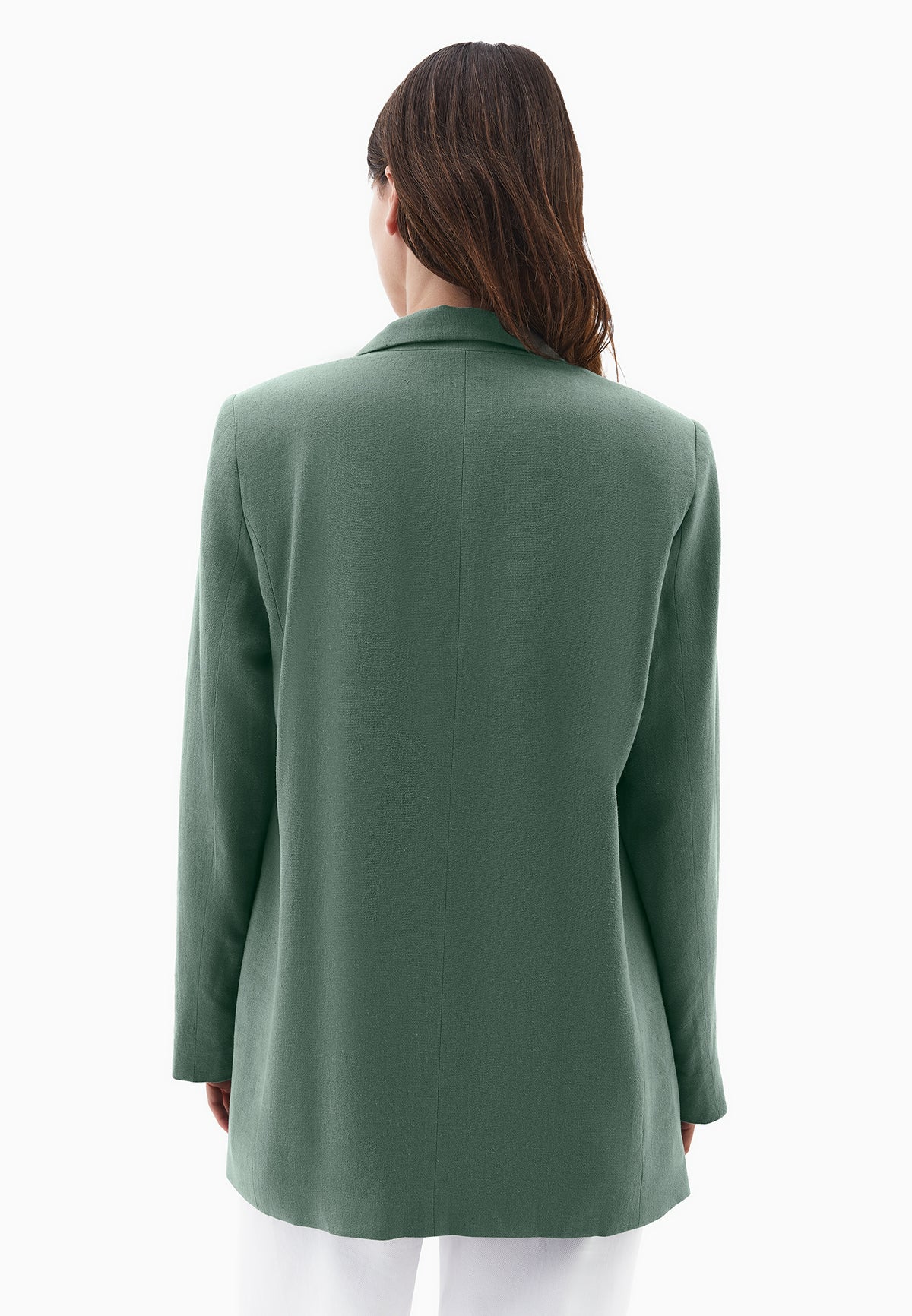 Blazer Jacket With Button Detail - LAUREL WREATH
