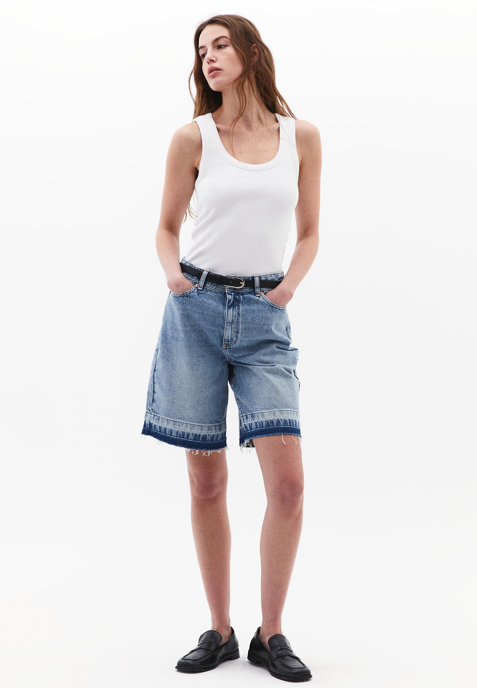 Denim Summer Shorts - LIGHT BLUE DENIM